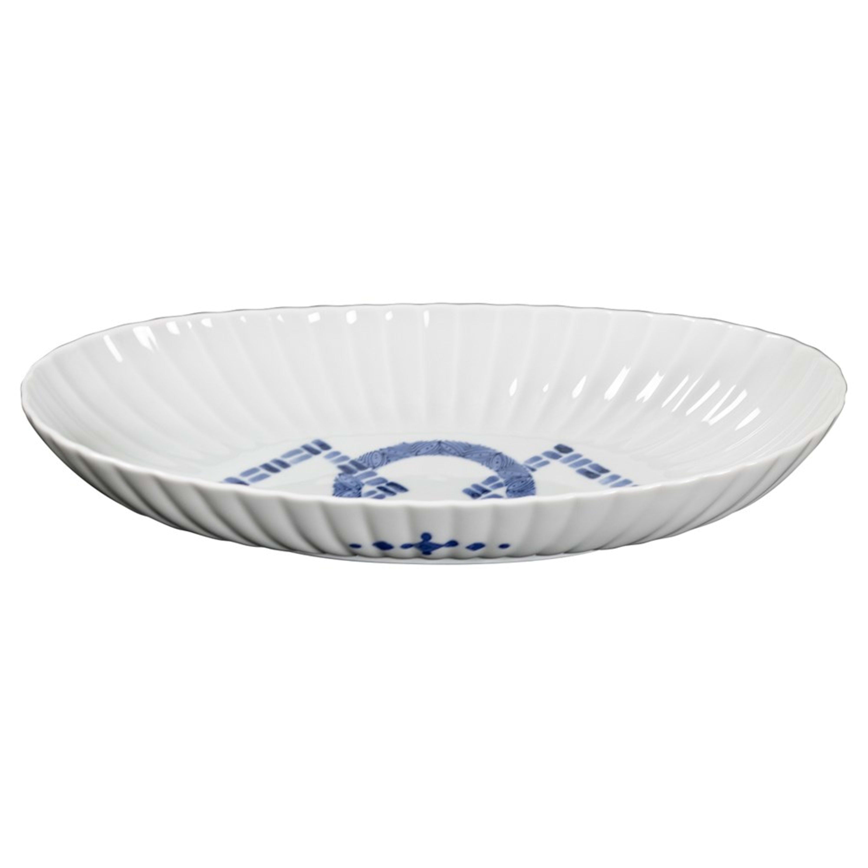 Omotenashi Tsunagi Plate Oval 30x15.5x5.5cm