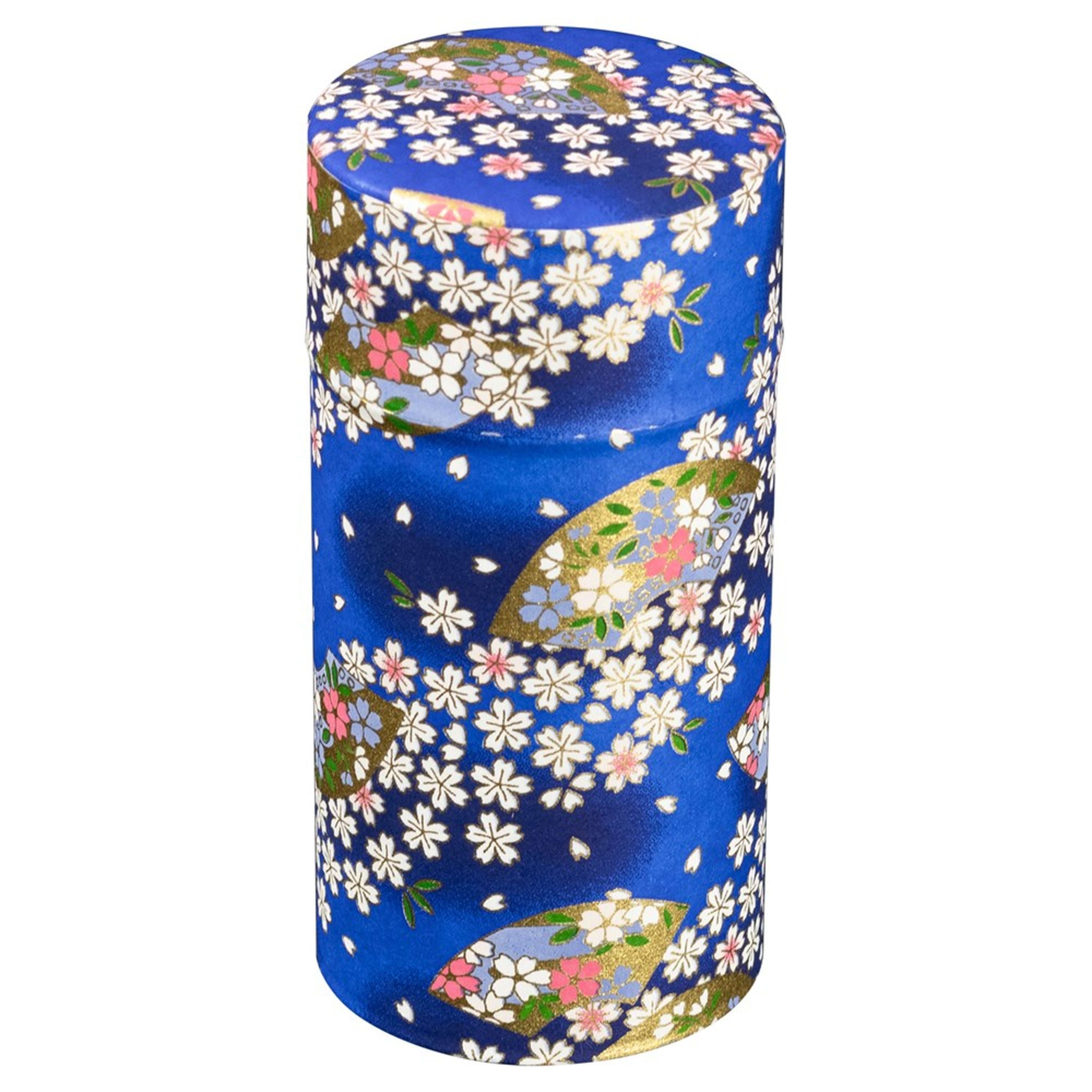 Omotenashi Yuzen Blue - Tea Canister 200g
