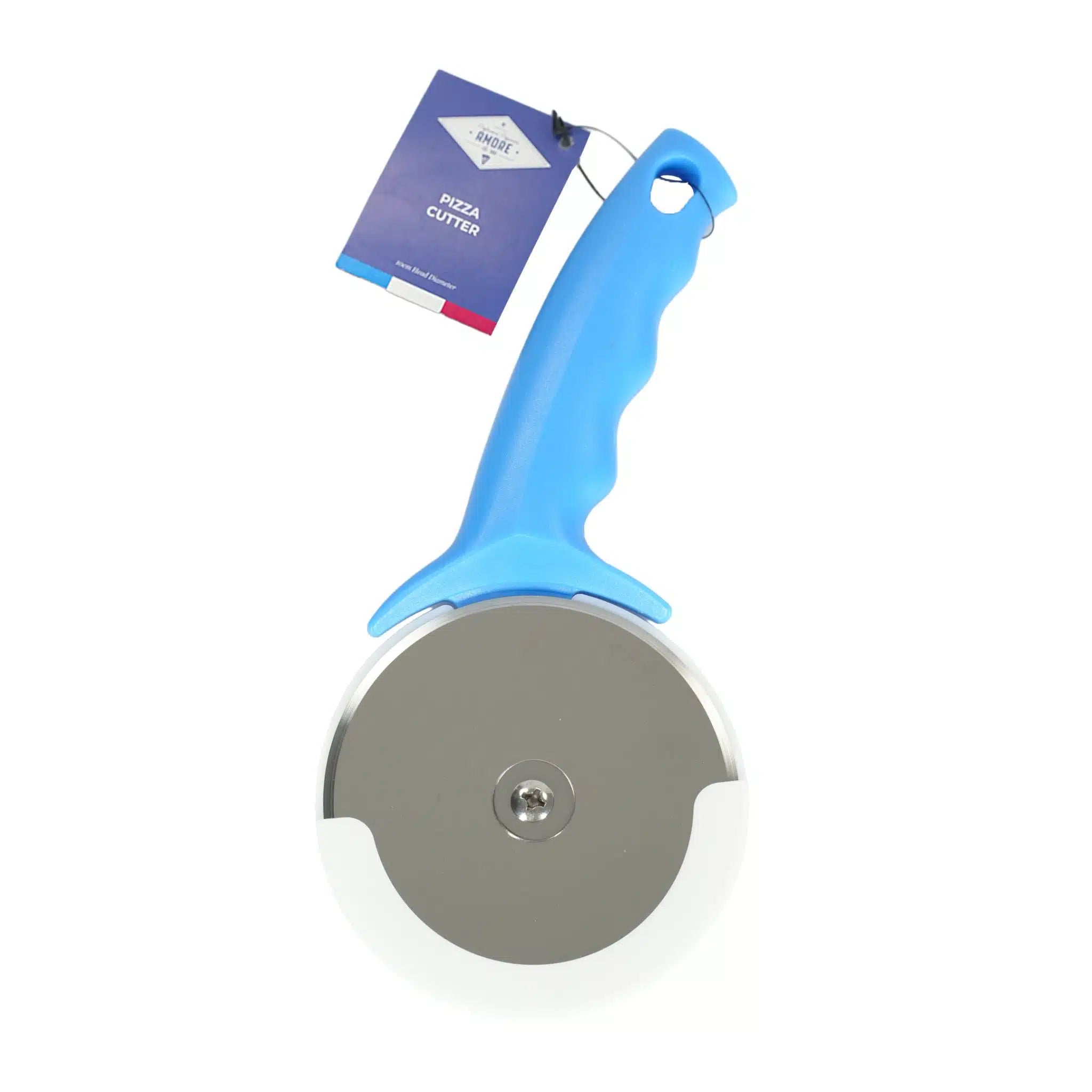 KH Amore Pizza Cutter Wheel 10cm (4″) - Blue Handle