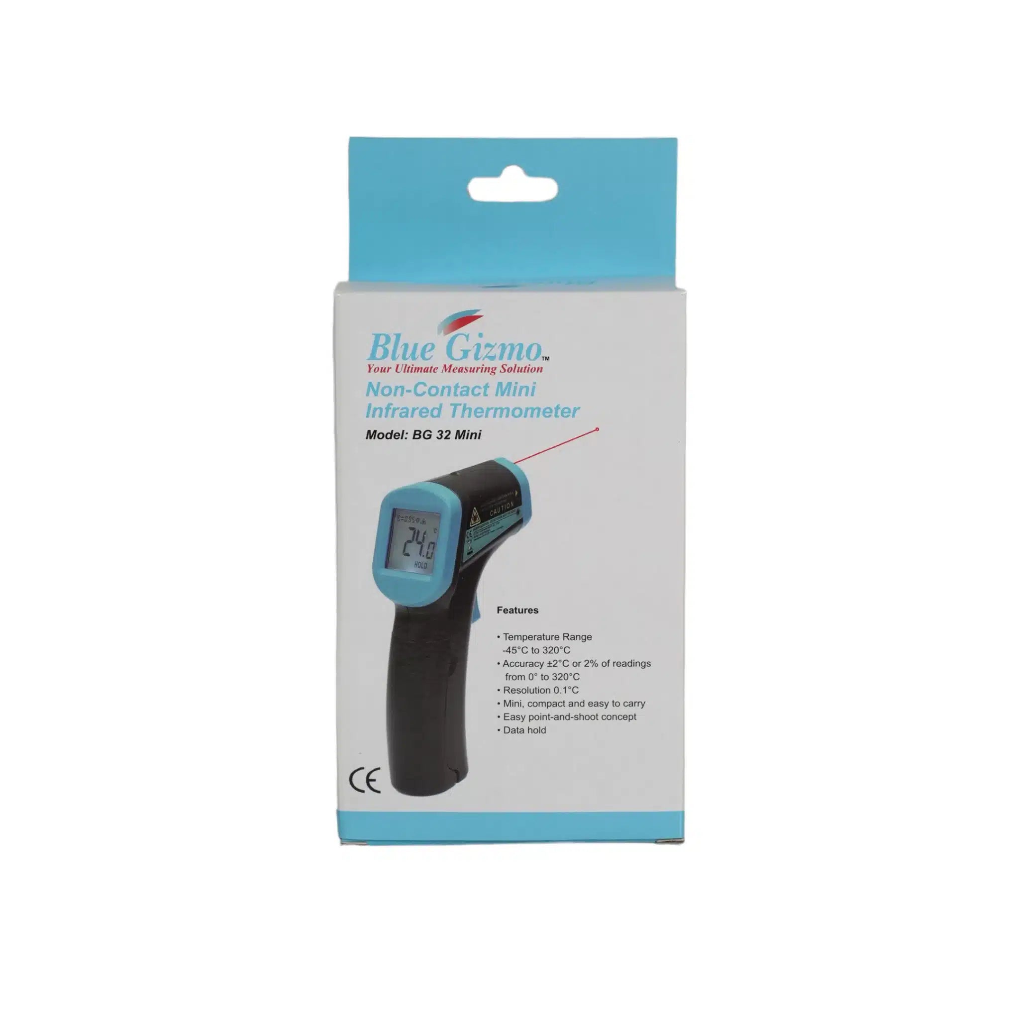 Blue Gizmo Non-Contact Infrared Thermometer Mini (BG32MINI)