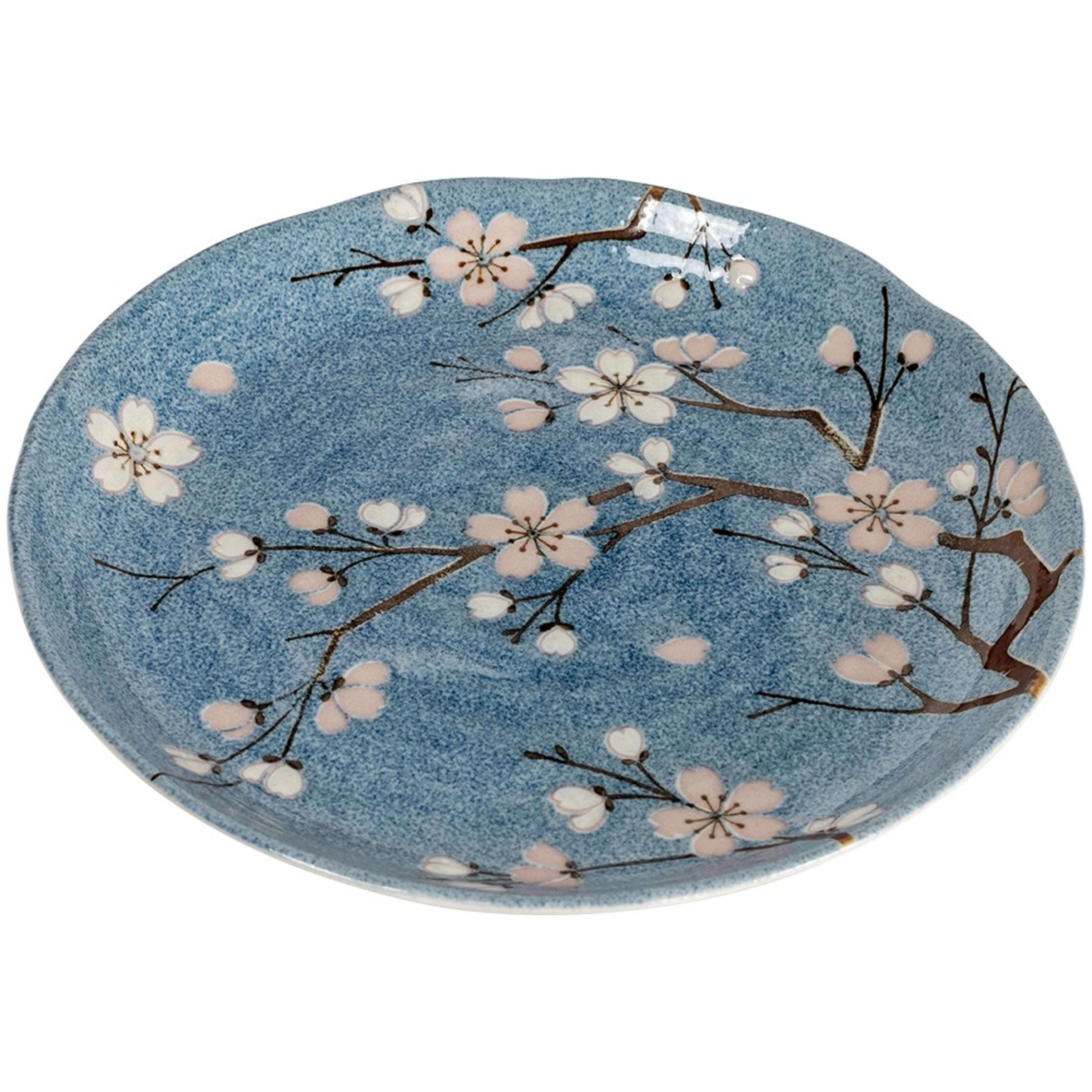 Omotenashi Fujisakura Plate 16.5x4cm