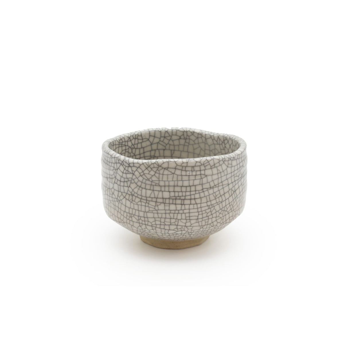 Zero Japan White Crackle Matcha Bowl 11.7cm