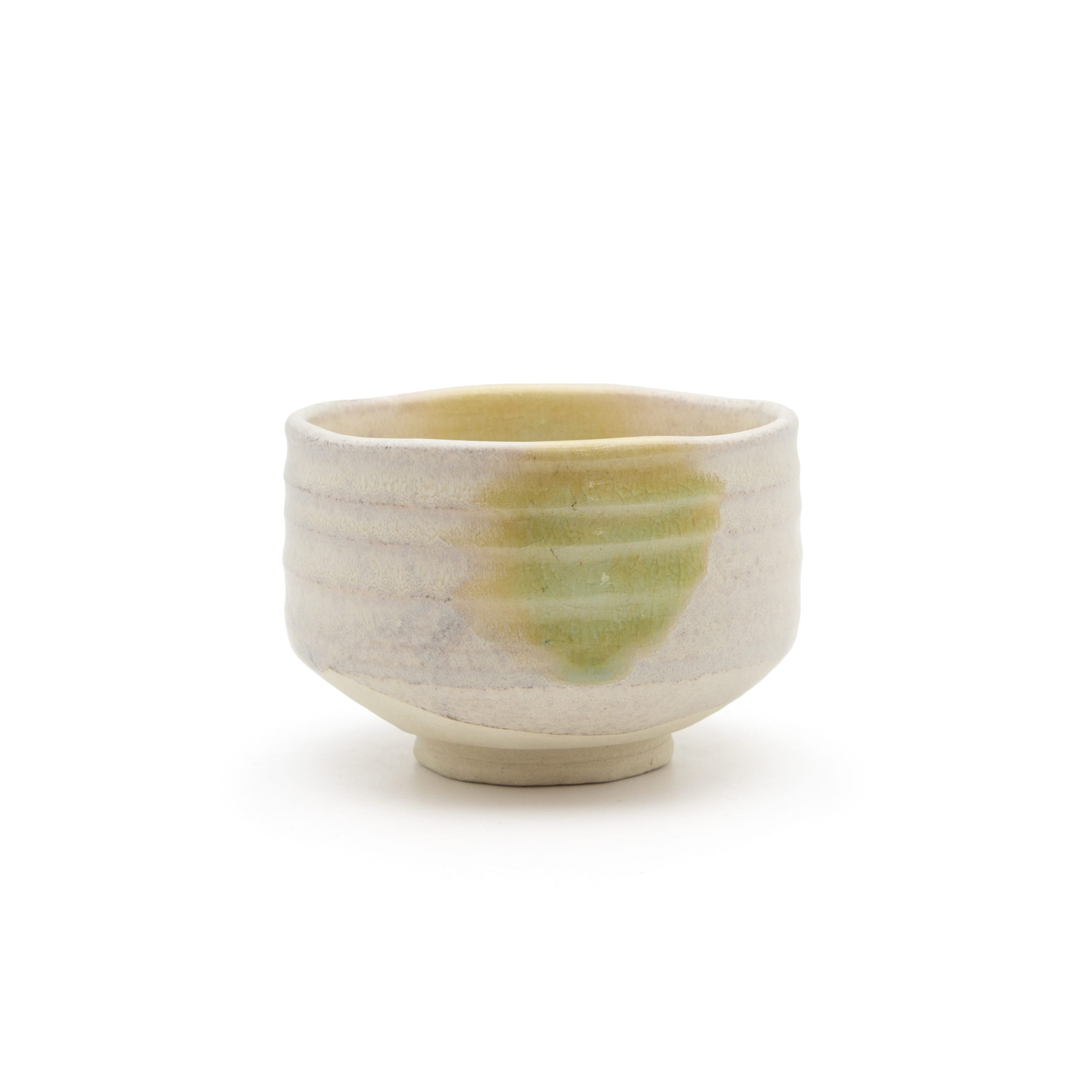 Zero Japan Iga White & Green Matcha Bowl 11.5cm