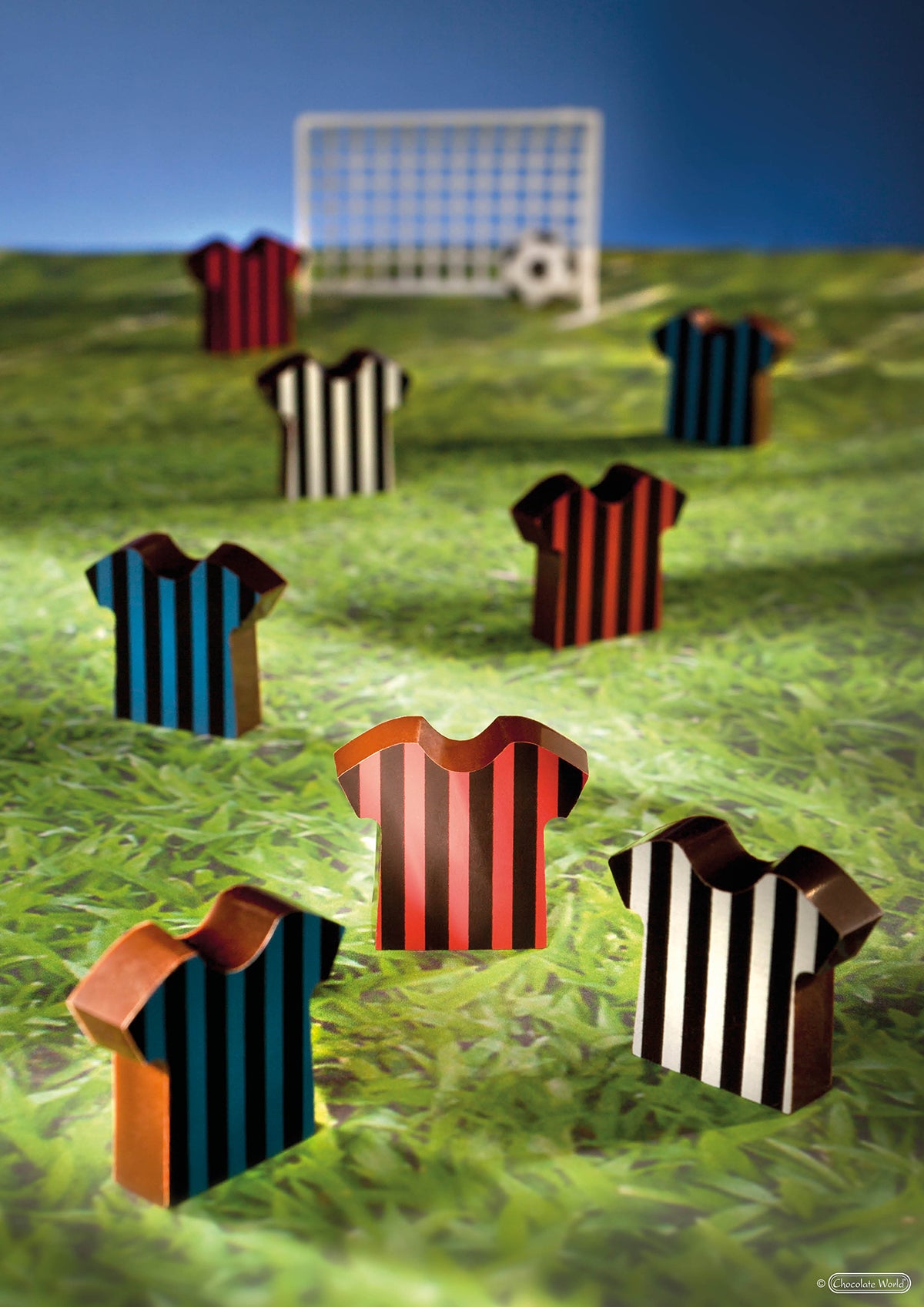 Chocolate World Magnetic Football Shirt Mould