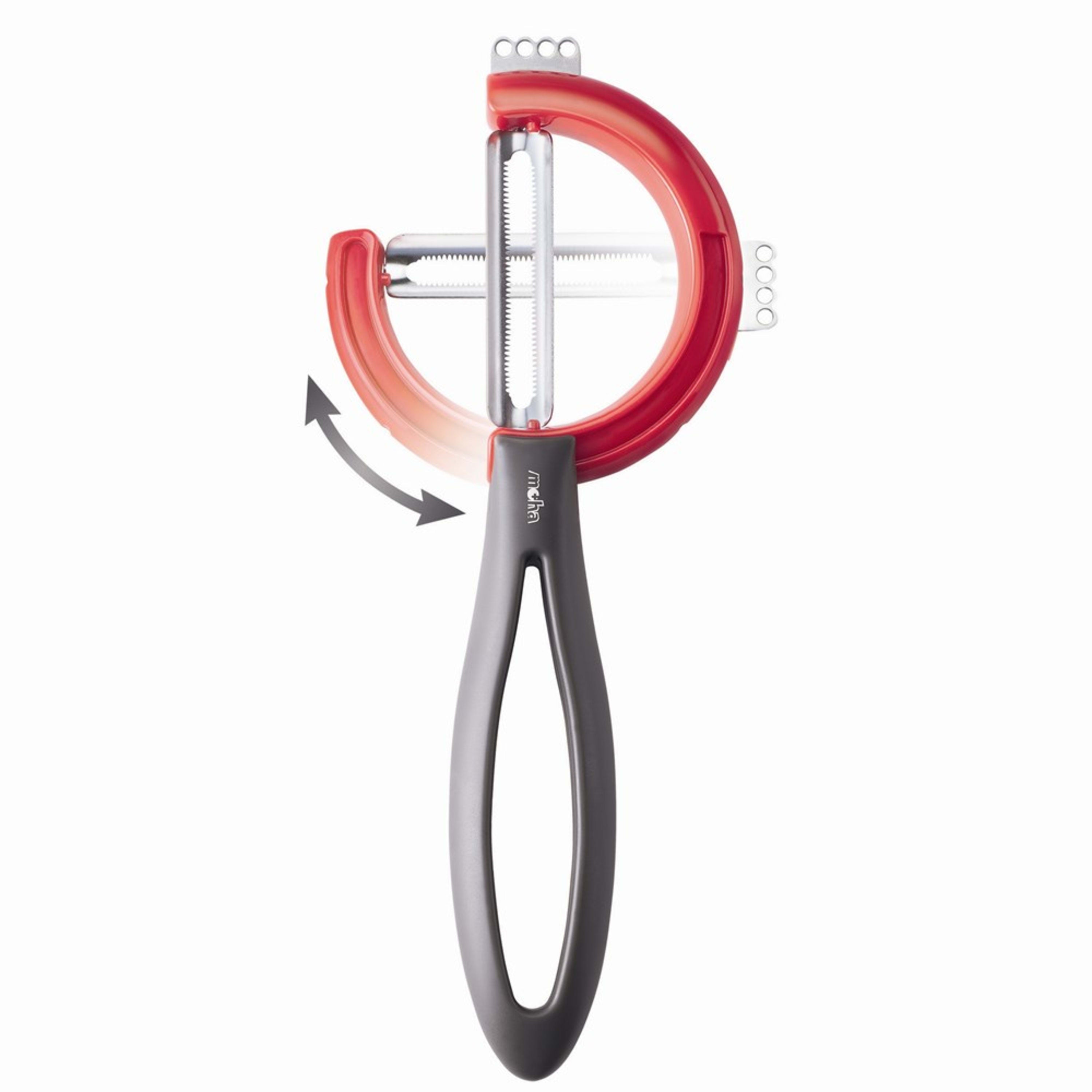 moHA! Reverso Fruit Peeler - Red