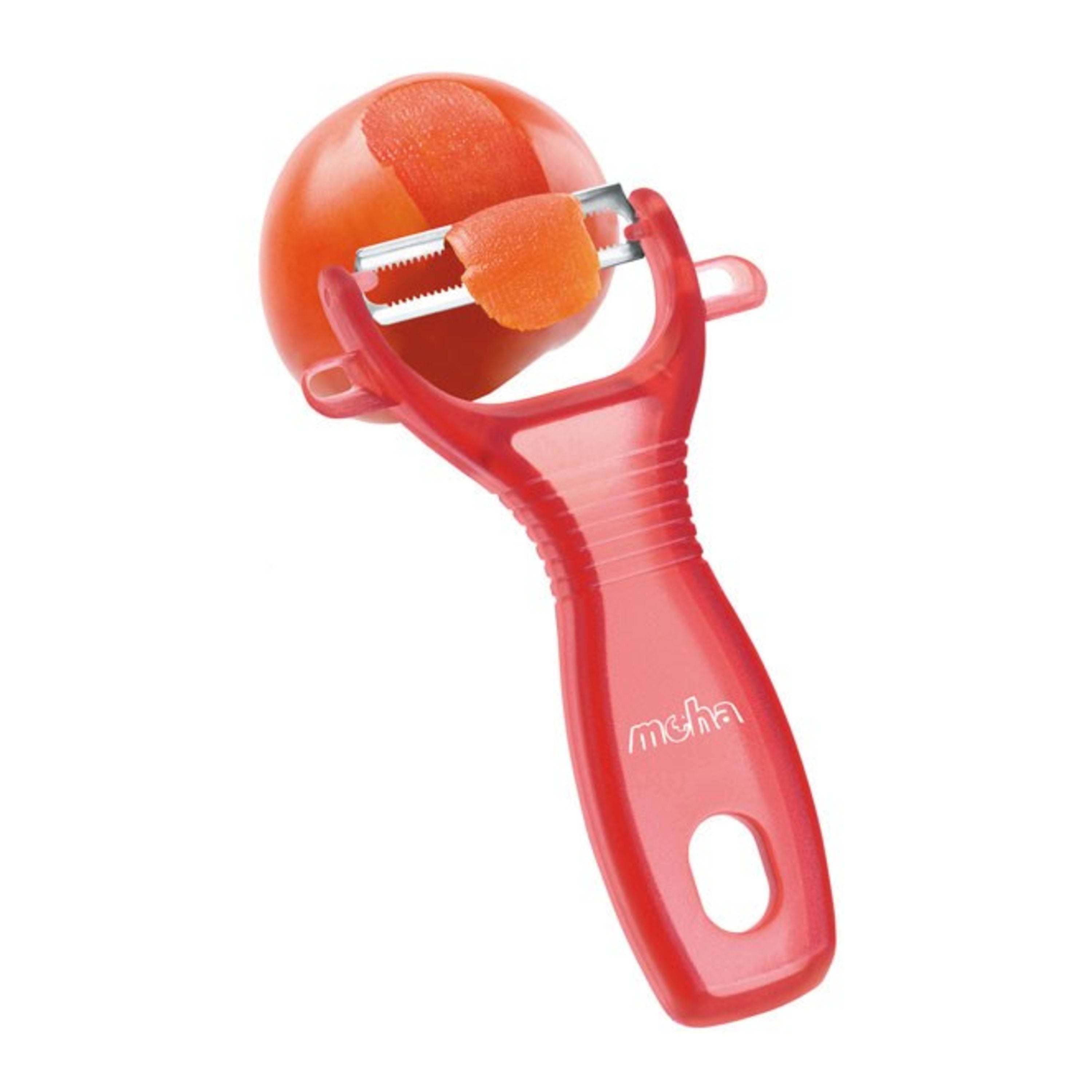 moHA! Pela Serrated Blade Peeler - Red