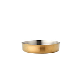 Chef Inox Miniature Deep Pan Brushed Brass 180mm