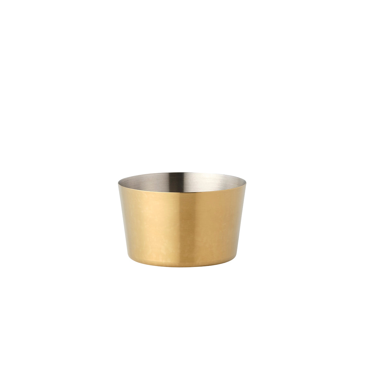 Chef Inox Miniature Serving Bowl Brushed Brass 100mm