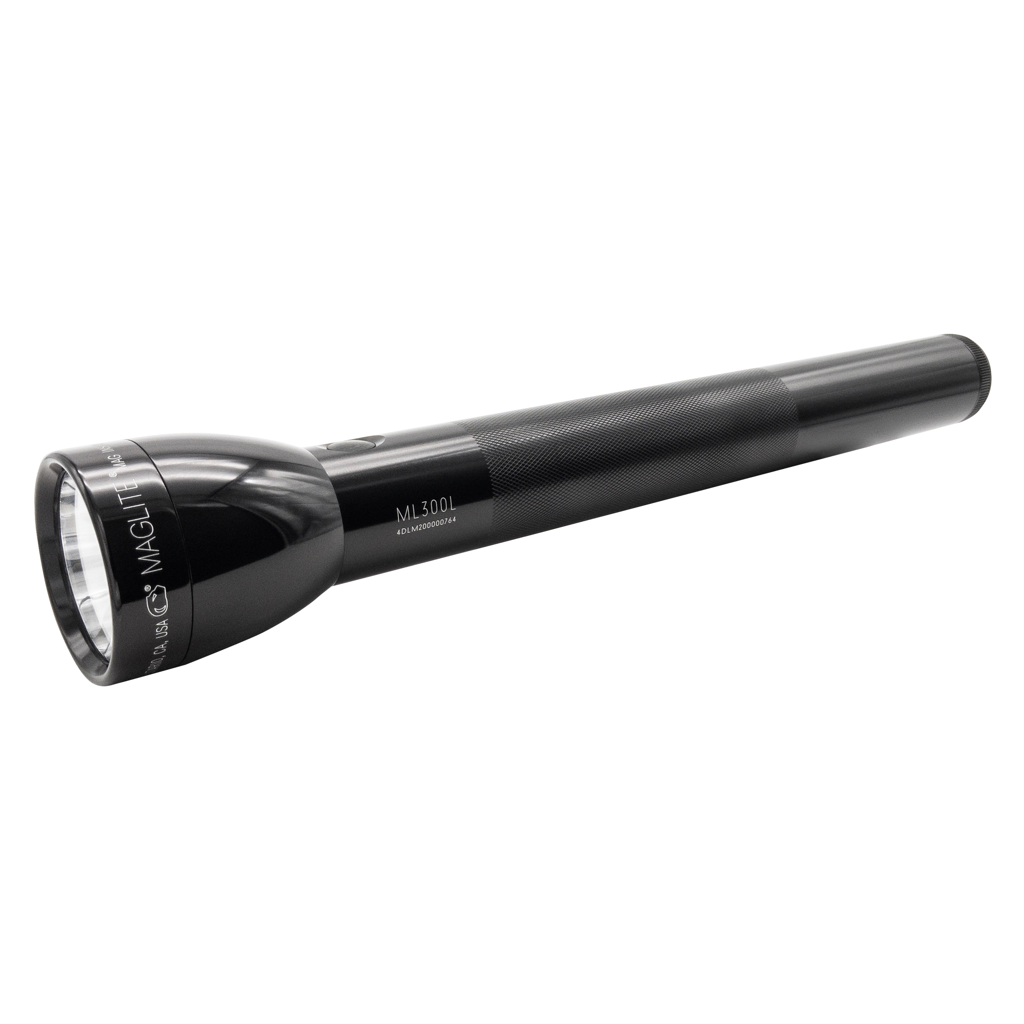 Maglite ML300L 4 Cell D LED Long Running Flashlight - Black