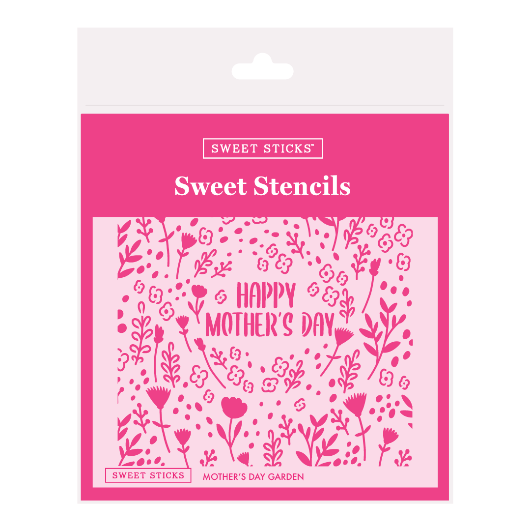 SWEET STICKS Sweet Stencils Mother's Day Range - Garden