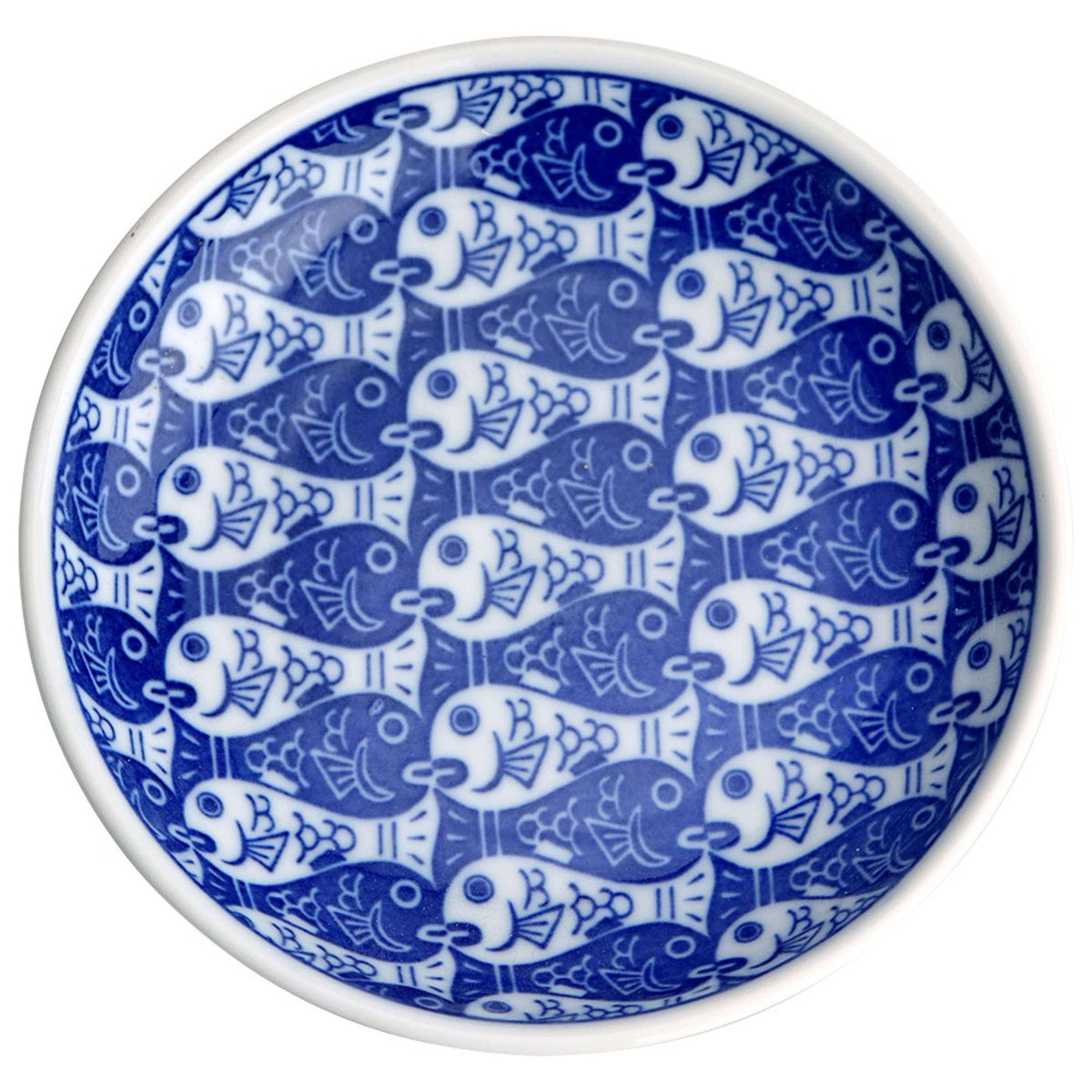 Omotenashi Medetai Plate - Blue & (L) 16x3.5cm