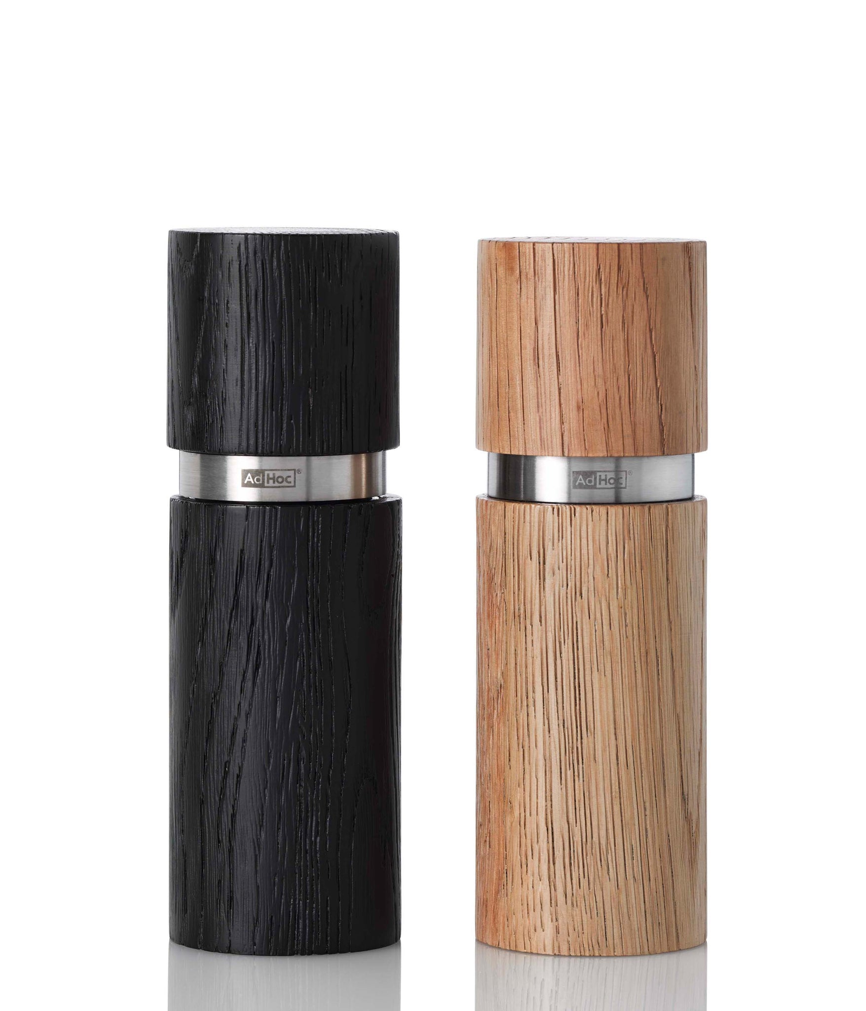 AdHoc Textura Salt & Pepper Mill Set - 15cm
