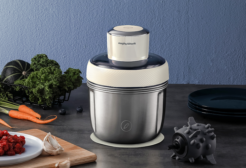 Morphy Richards Stainless Steel Chopper - White