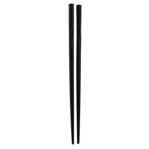 ShunTa Black Melamine Chopsticks 22cm (5 Pairs)