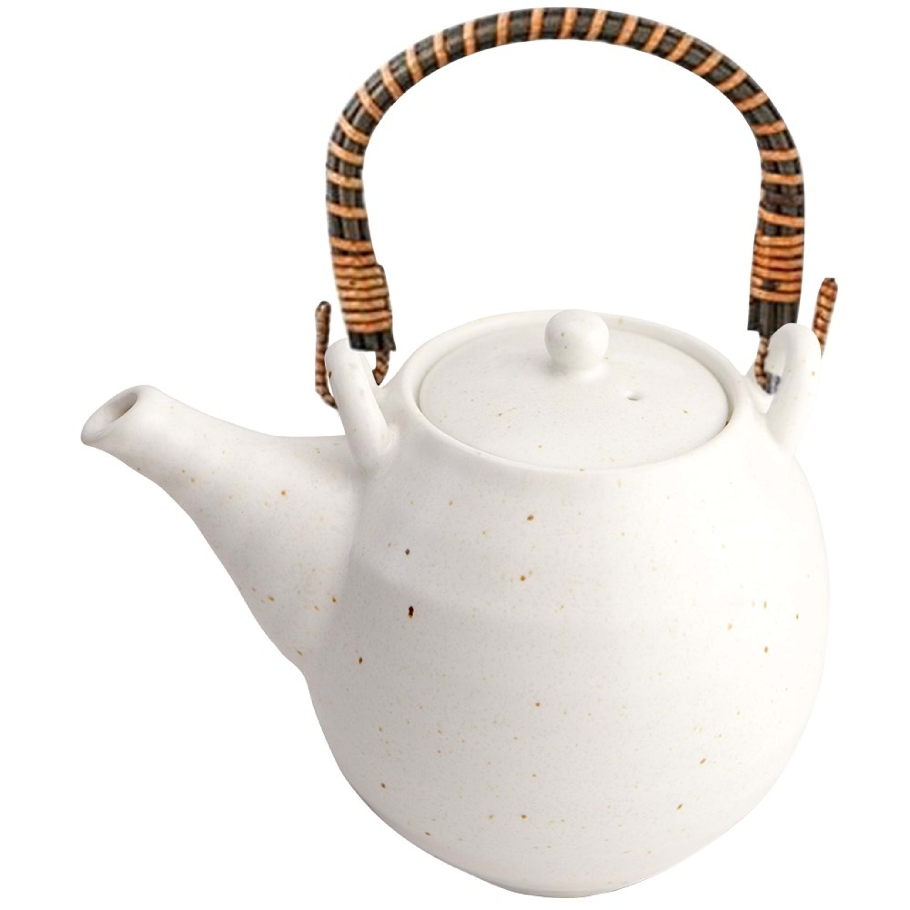 Omotenashi Gifu Teapot - Matt White 500ml Gift Box