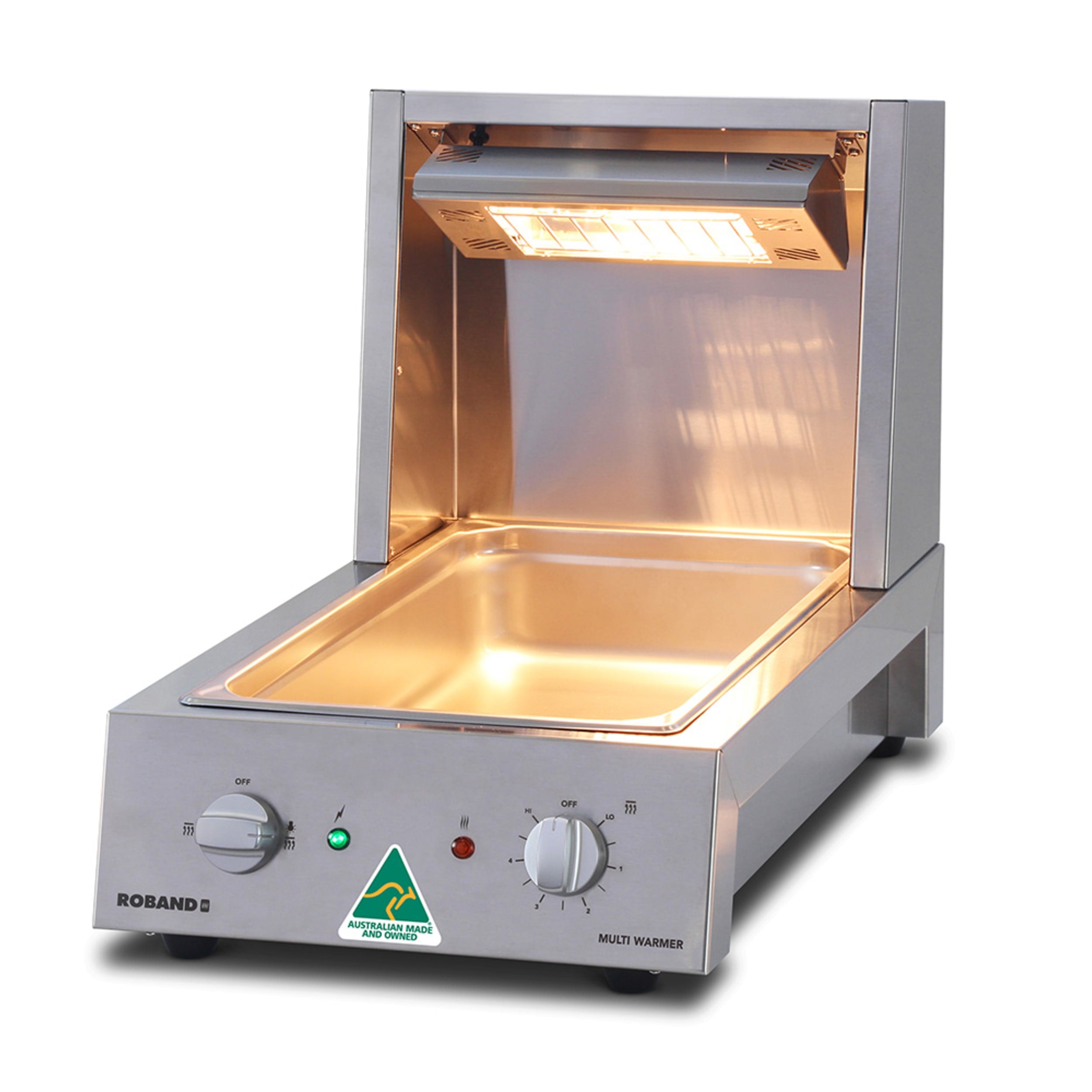 Roband Commercial Multi-Function Chip and Food Warmer MW10