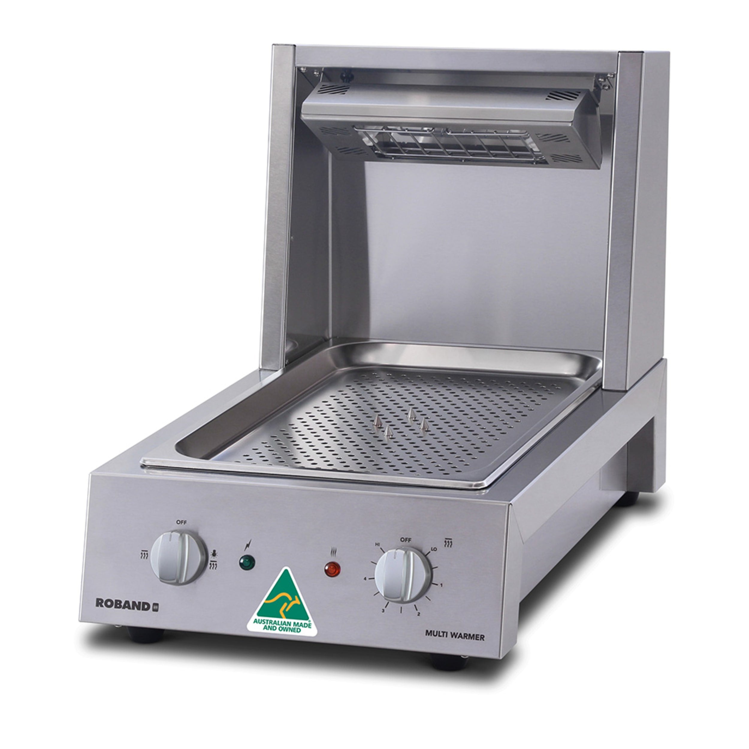 Roband Commercial Multi-Function Chip and Food Warmer MW10CS