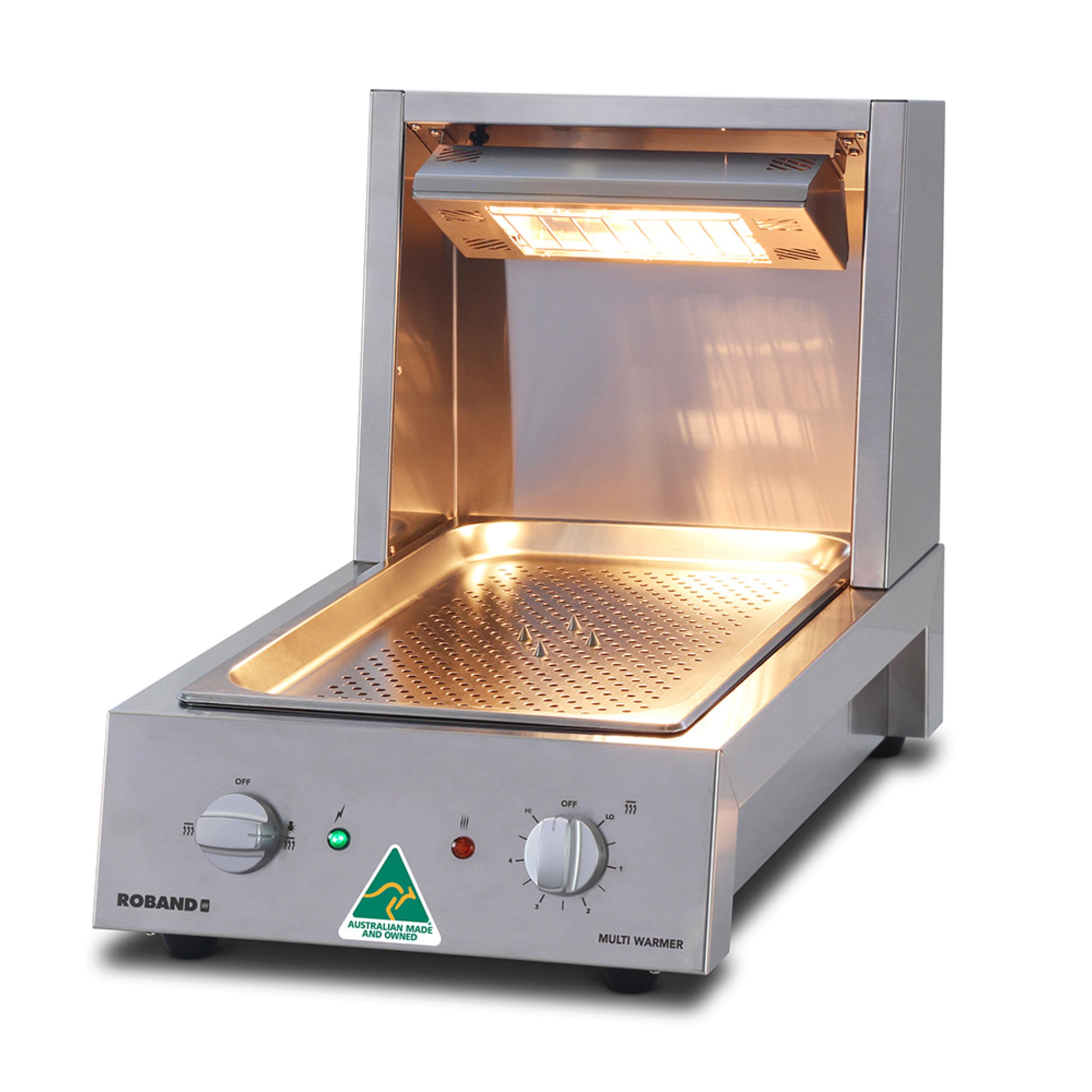 Roband Commercial Multi-Function Chip and Food Warmer MW10CS