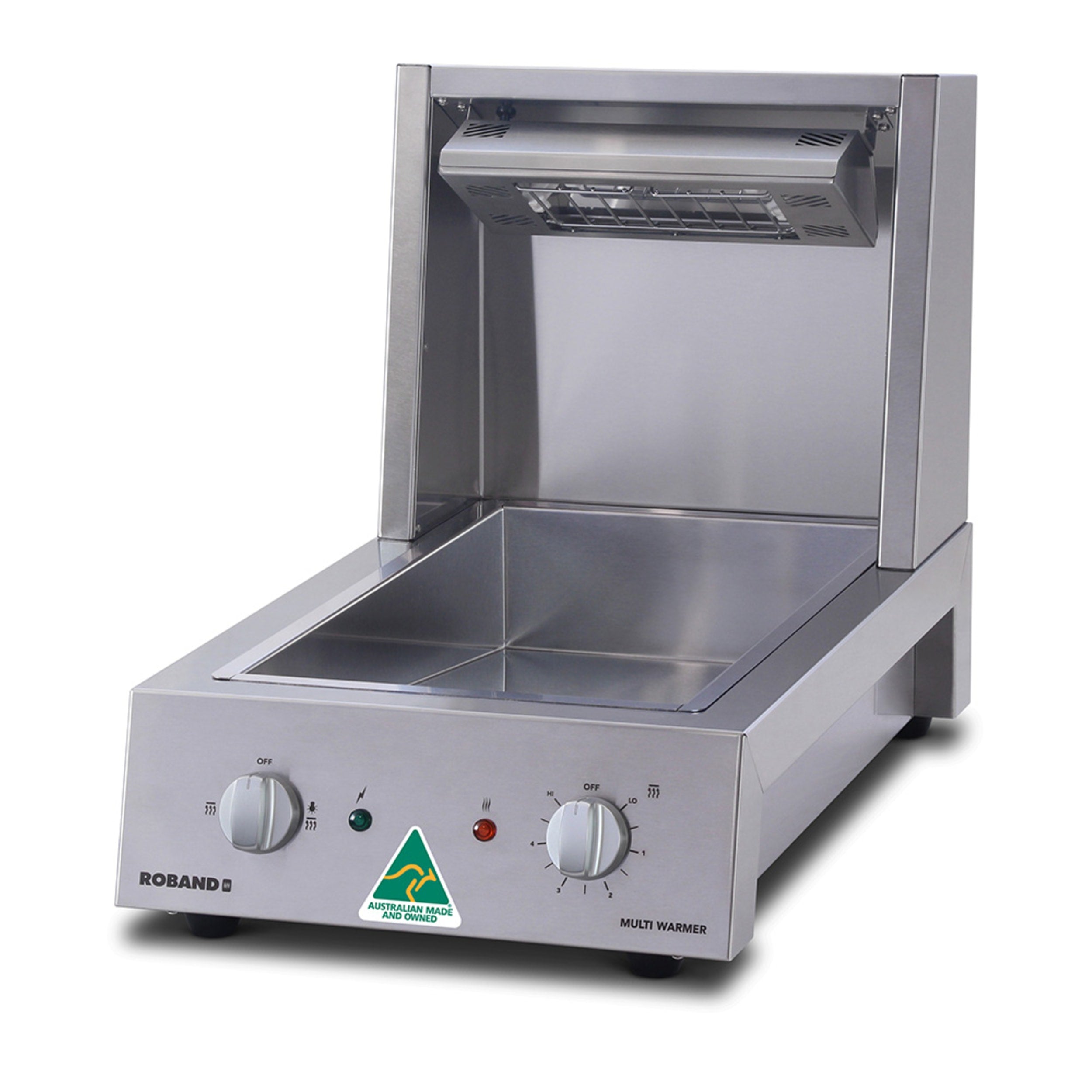 Roband Commercial Multi-Function Chip and Food Warmer MW10CW