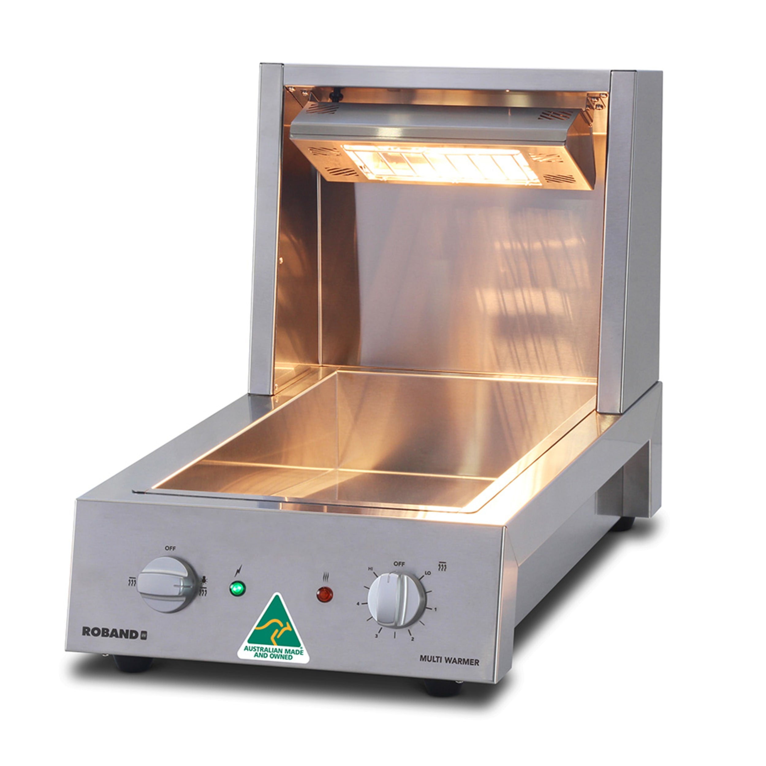 Roband Commercial Multi-Function Chip and Food Warmer MW10CW