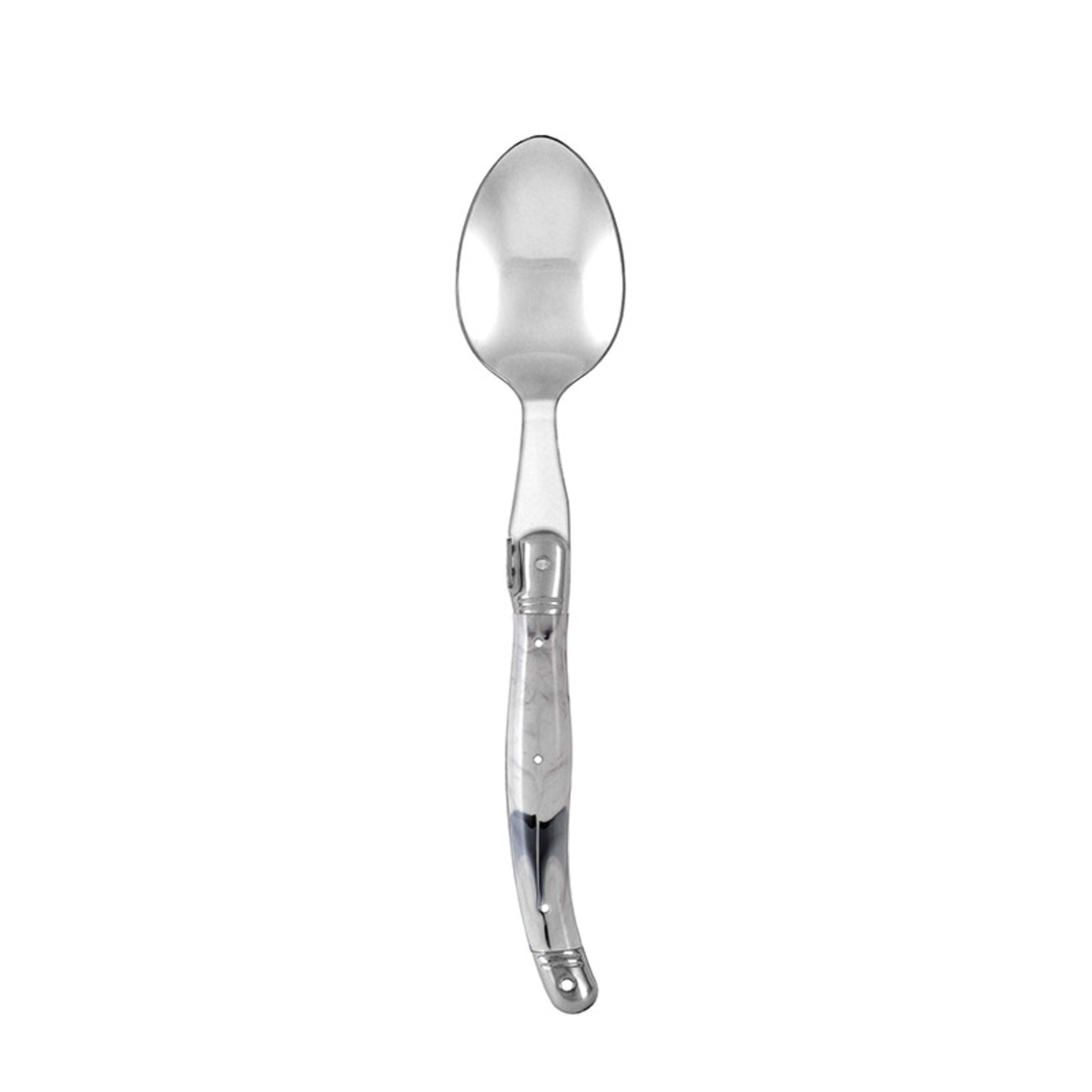 Laguiole Etiquette Tablespoon 12 Pack - Marble Grey