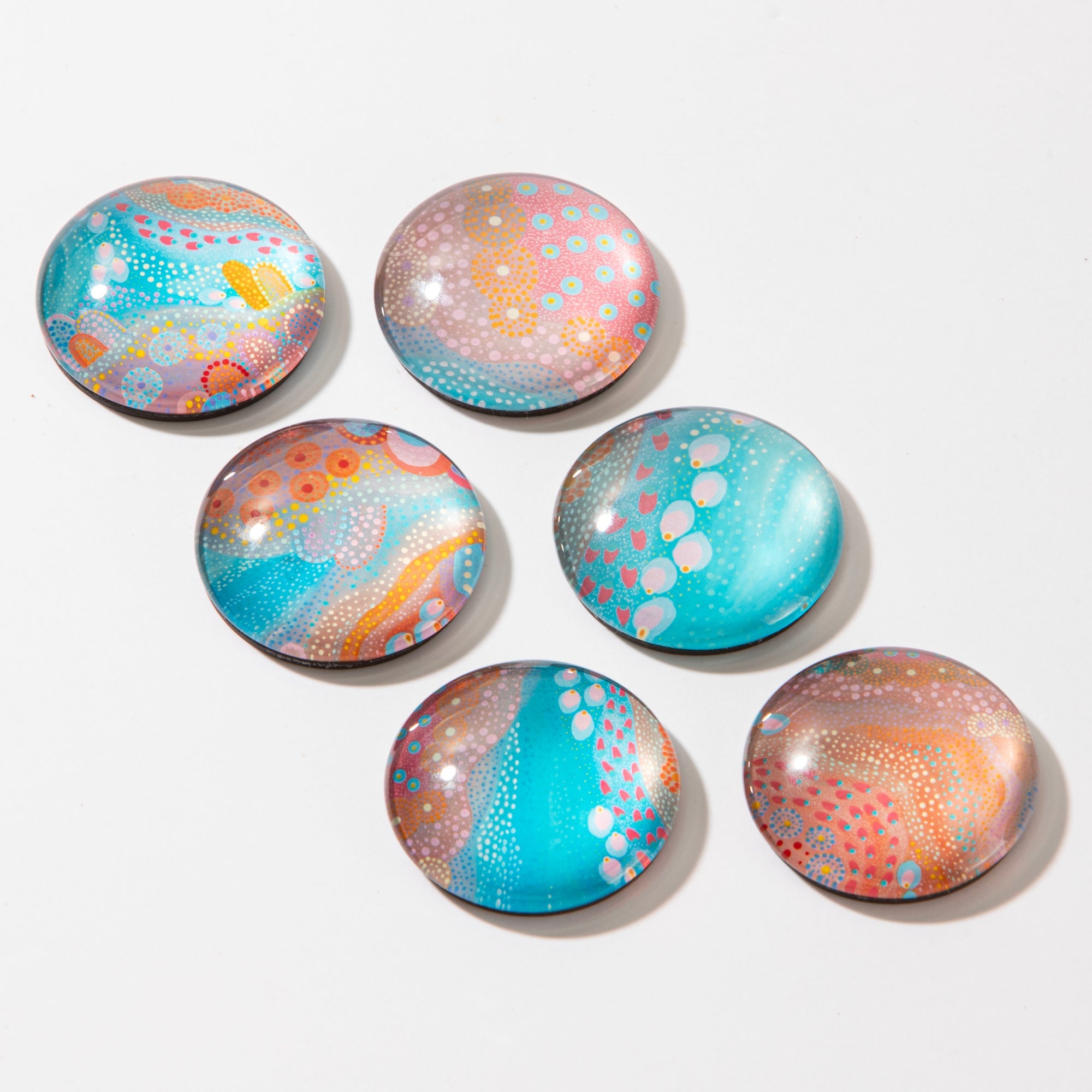 Ashdene Koort Boodja Heart Country Set of 6 Magnet
