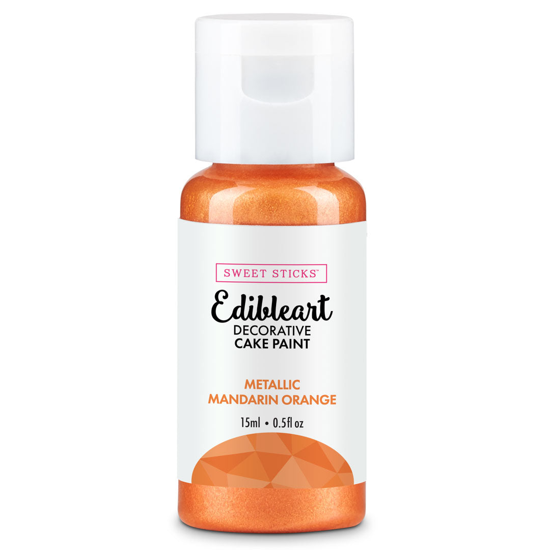 SWEET STICKS Metallic Edibleart Paint - Mandarin Orange