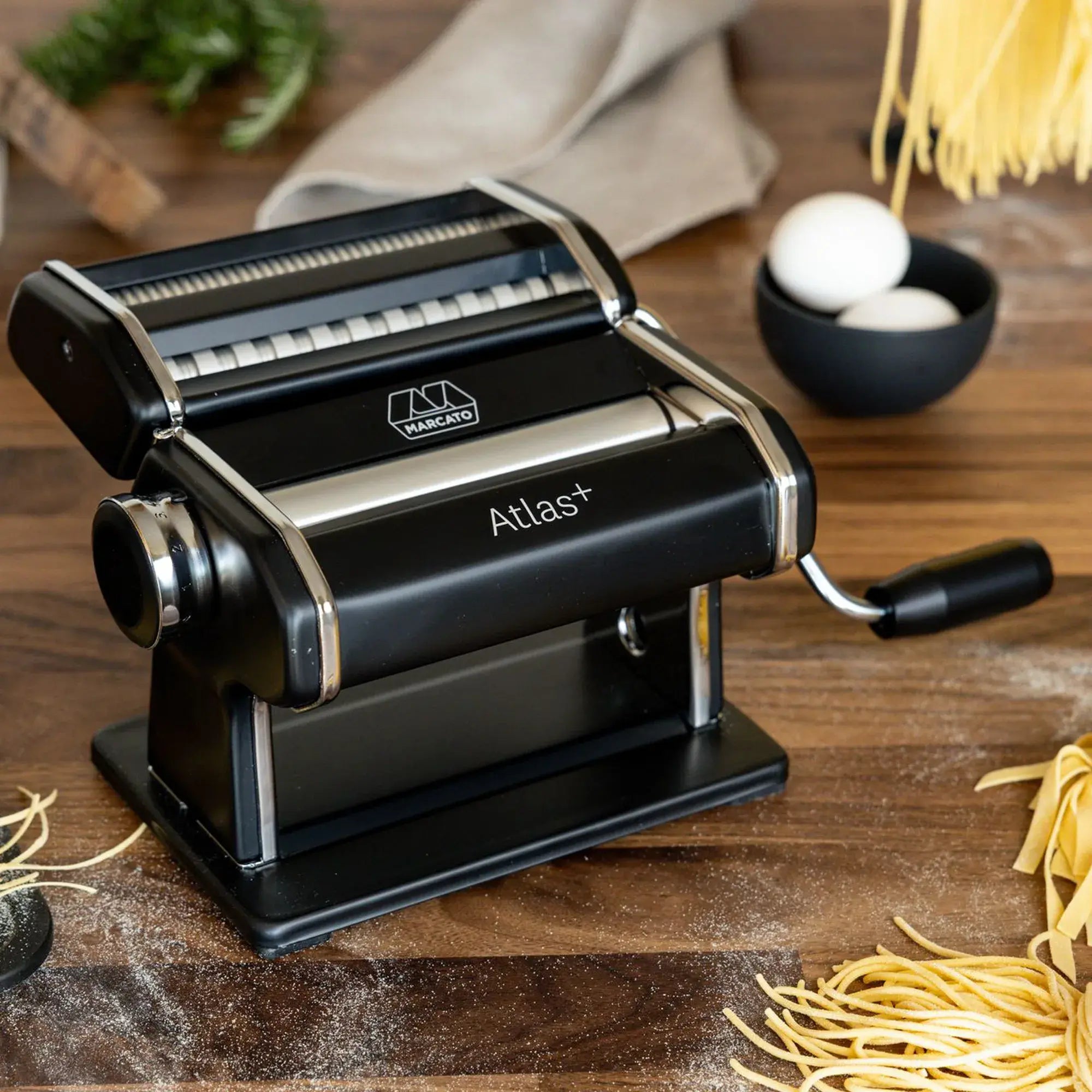Marcato Atlas Plus Pasta Machine Black