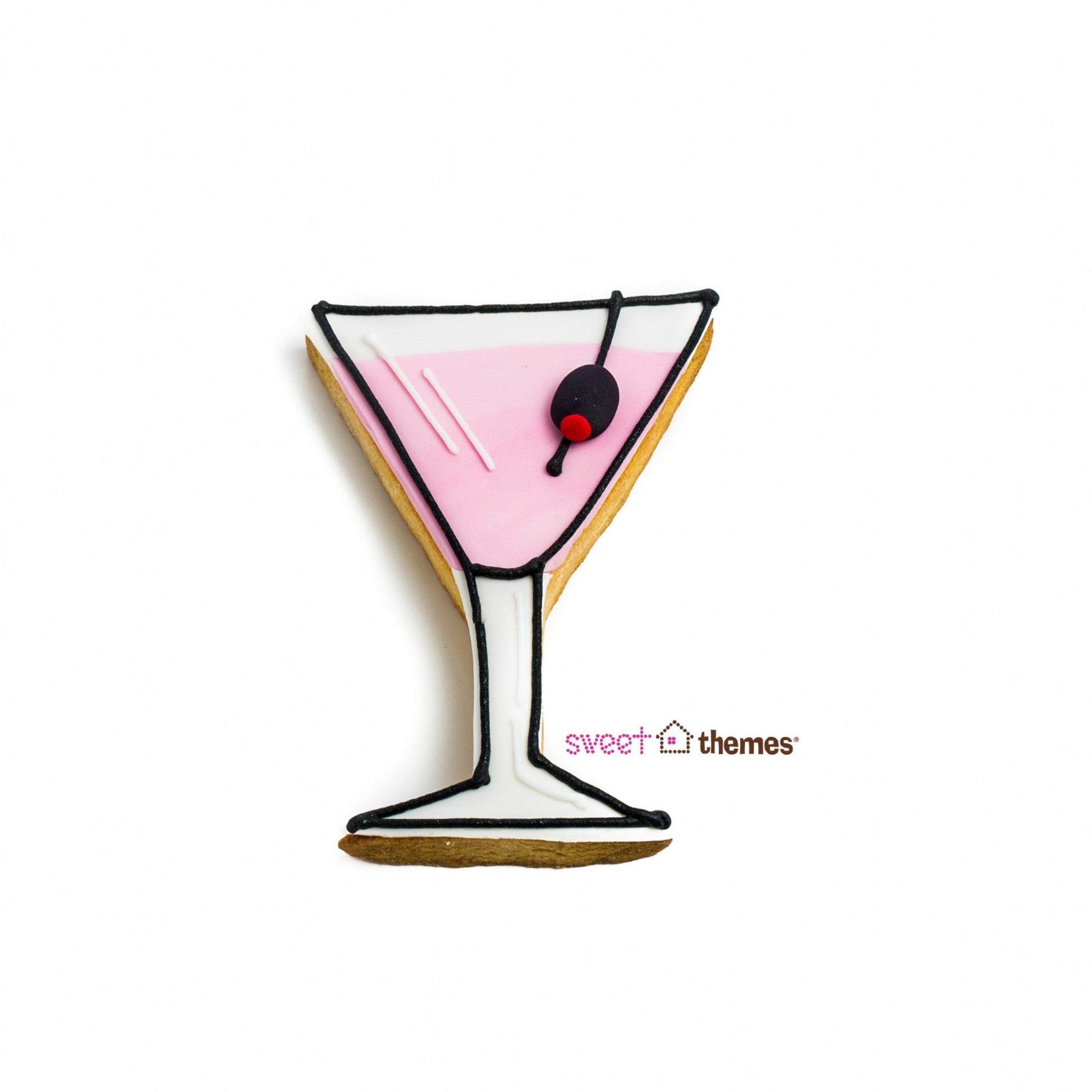 Sweet Themes Martini Glass Cookie Cutter