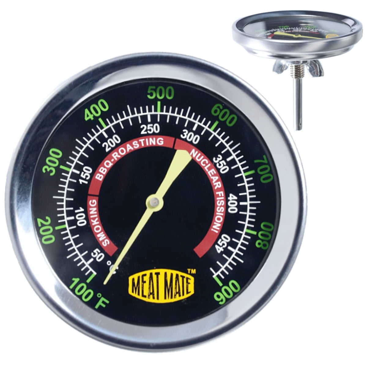 HLP Meat Mate Smoker Gauge Dial Thermometer 68mm