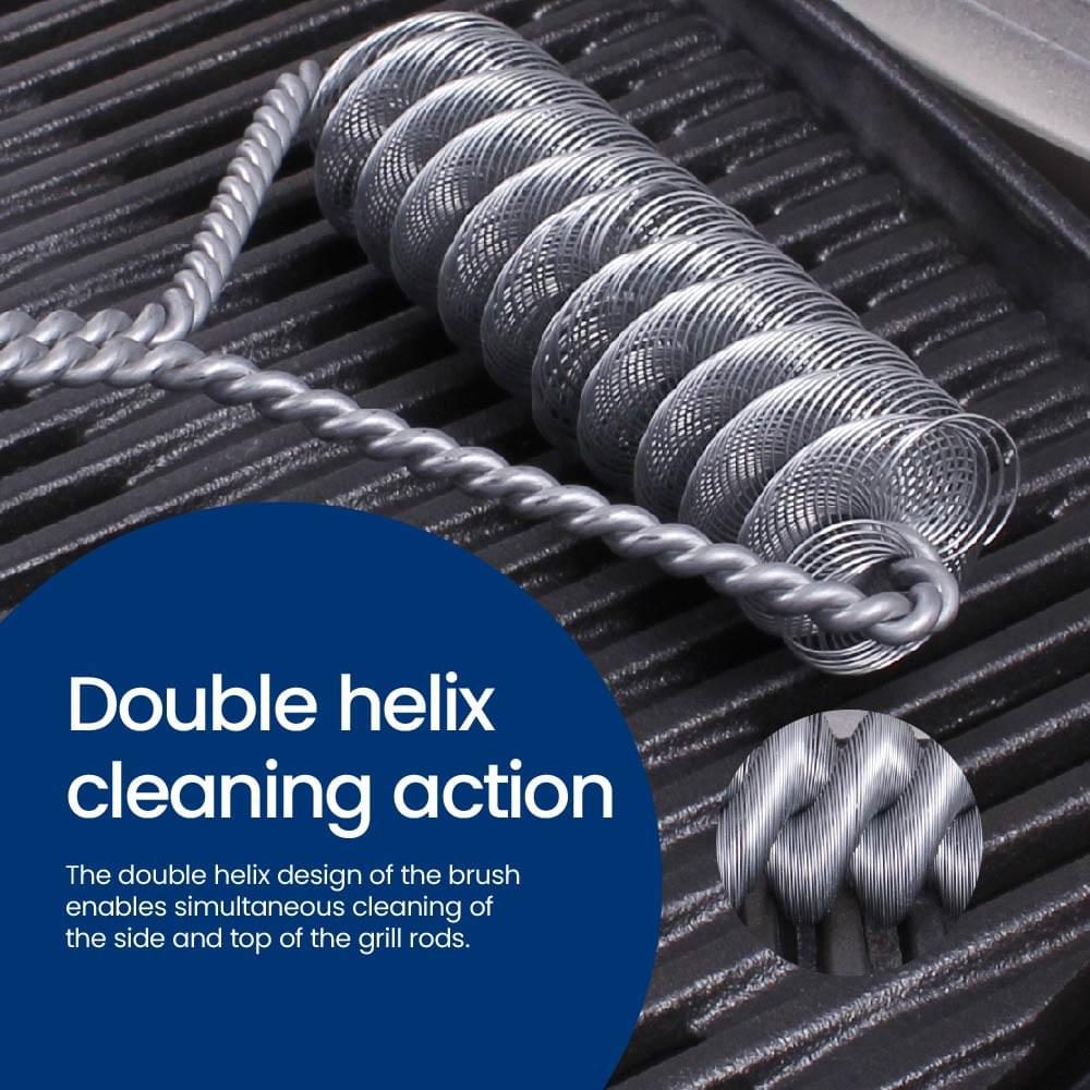 Medium Double Helix Barbecue Brush