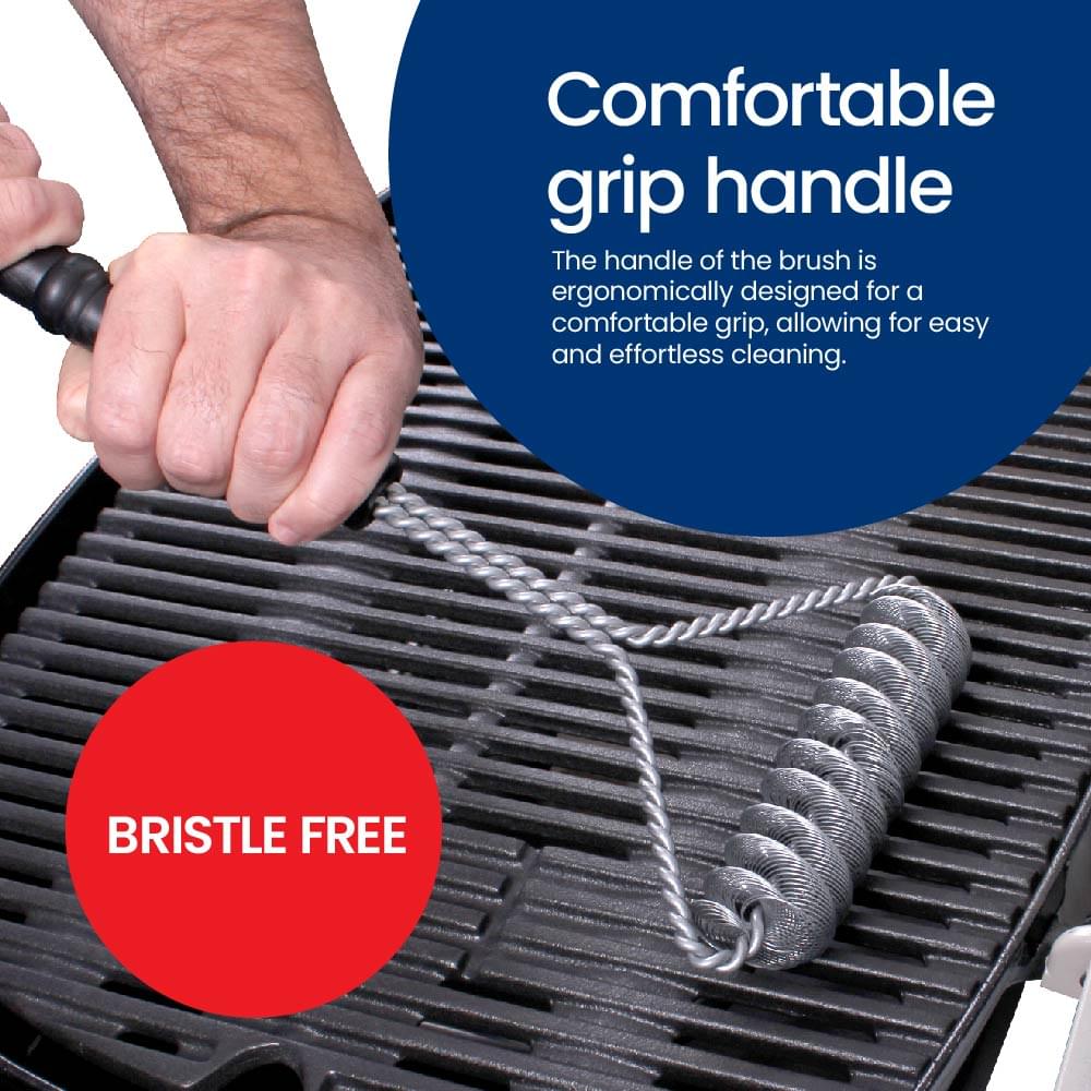 Medium Double Helix Barbecue Brush