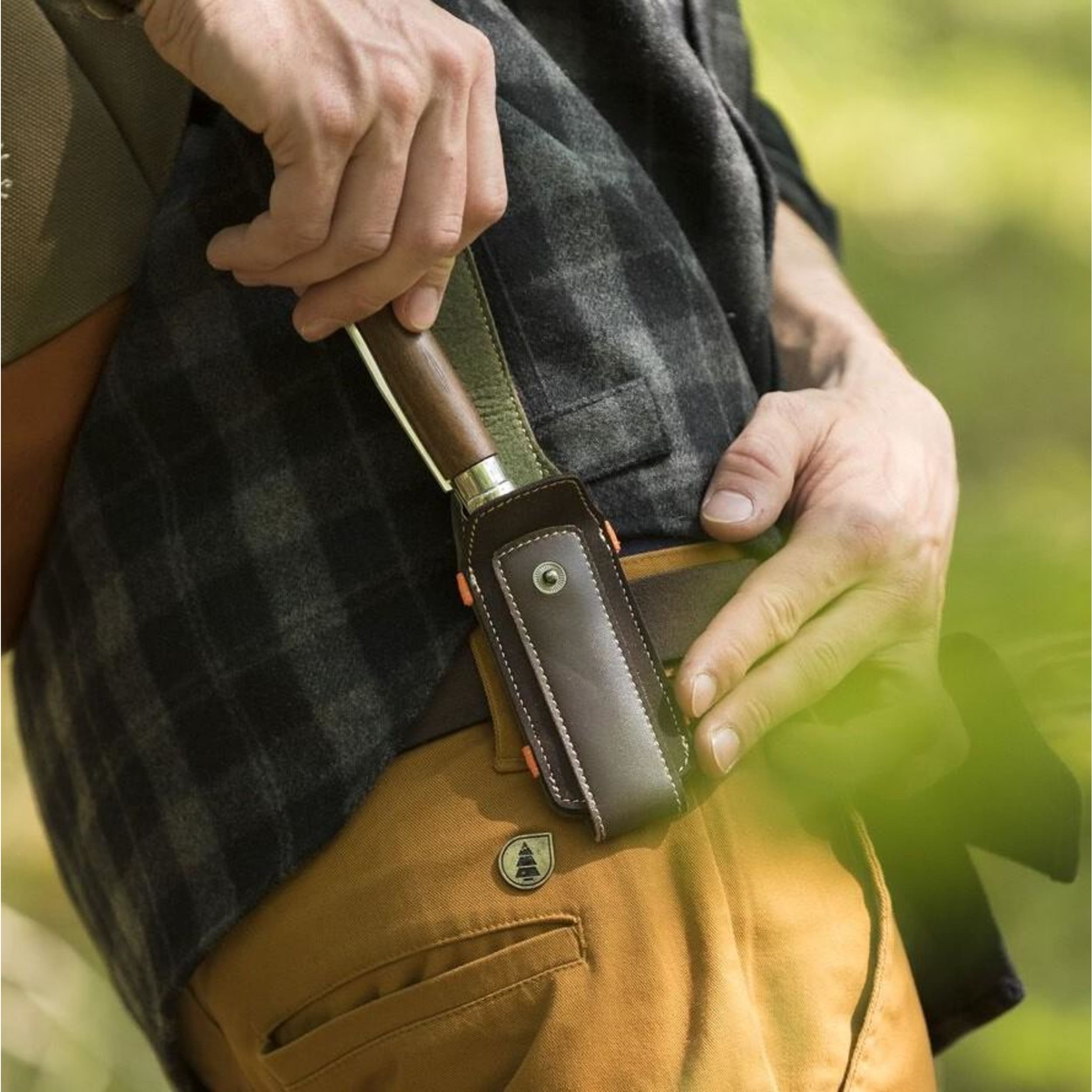 Opinel Outdoor Knife Sheath Extra Large Blue