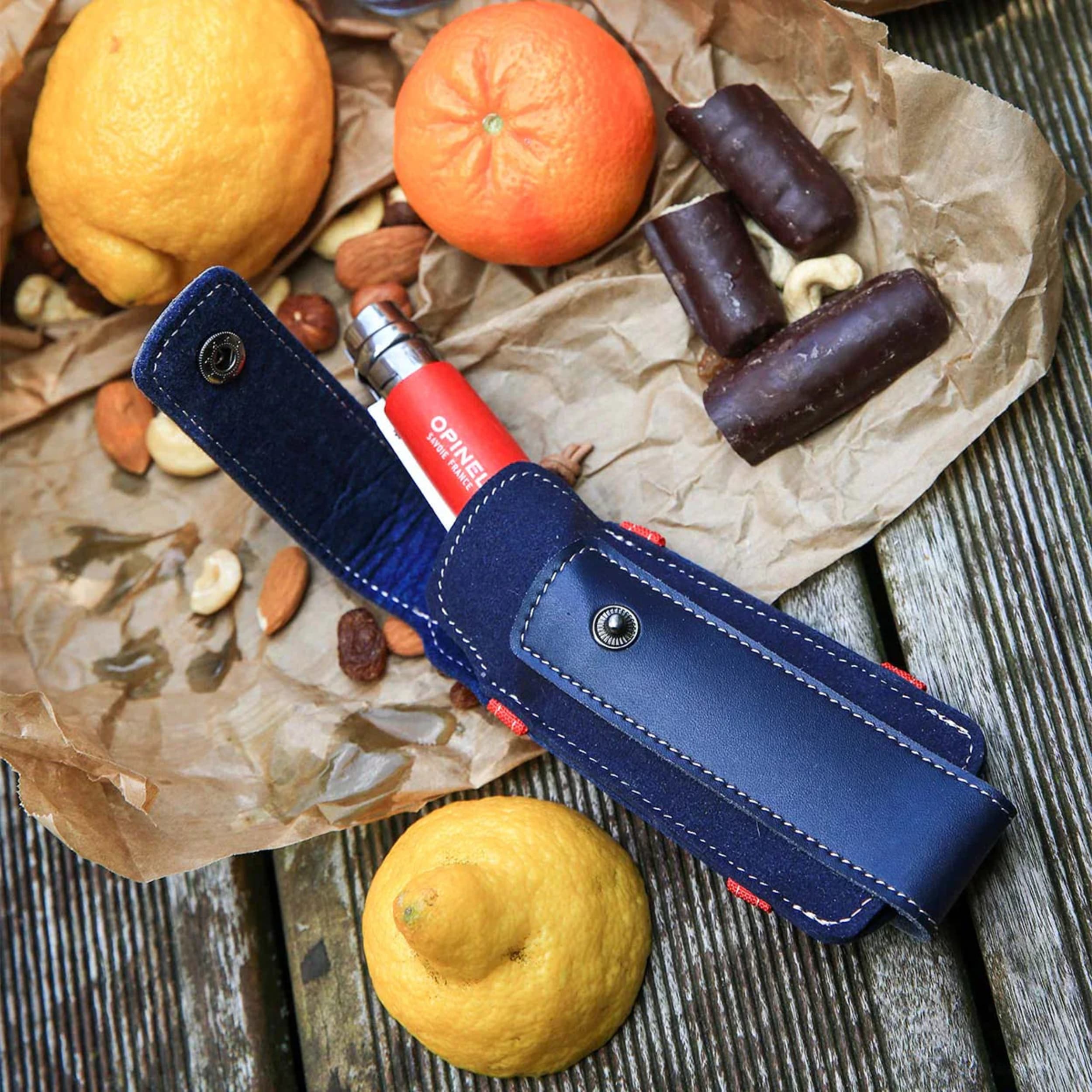 Opinel Outdoor Knife Sheath Extra Large Blue