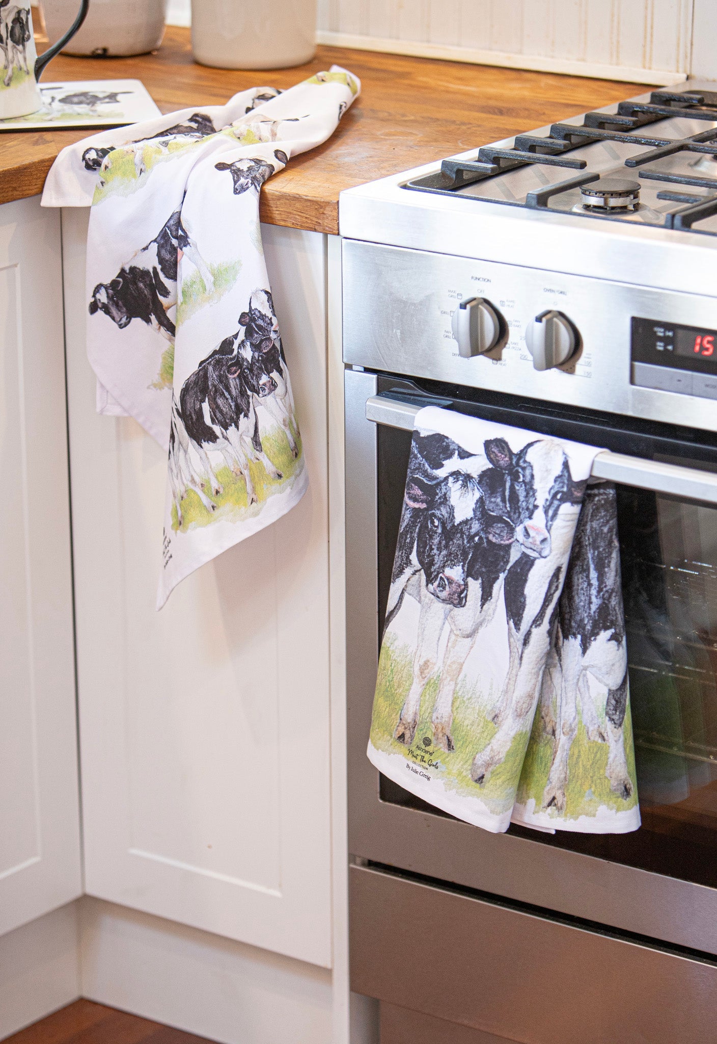 Ashdene Meet The Girls 2pk Kitchen Towel