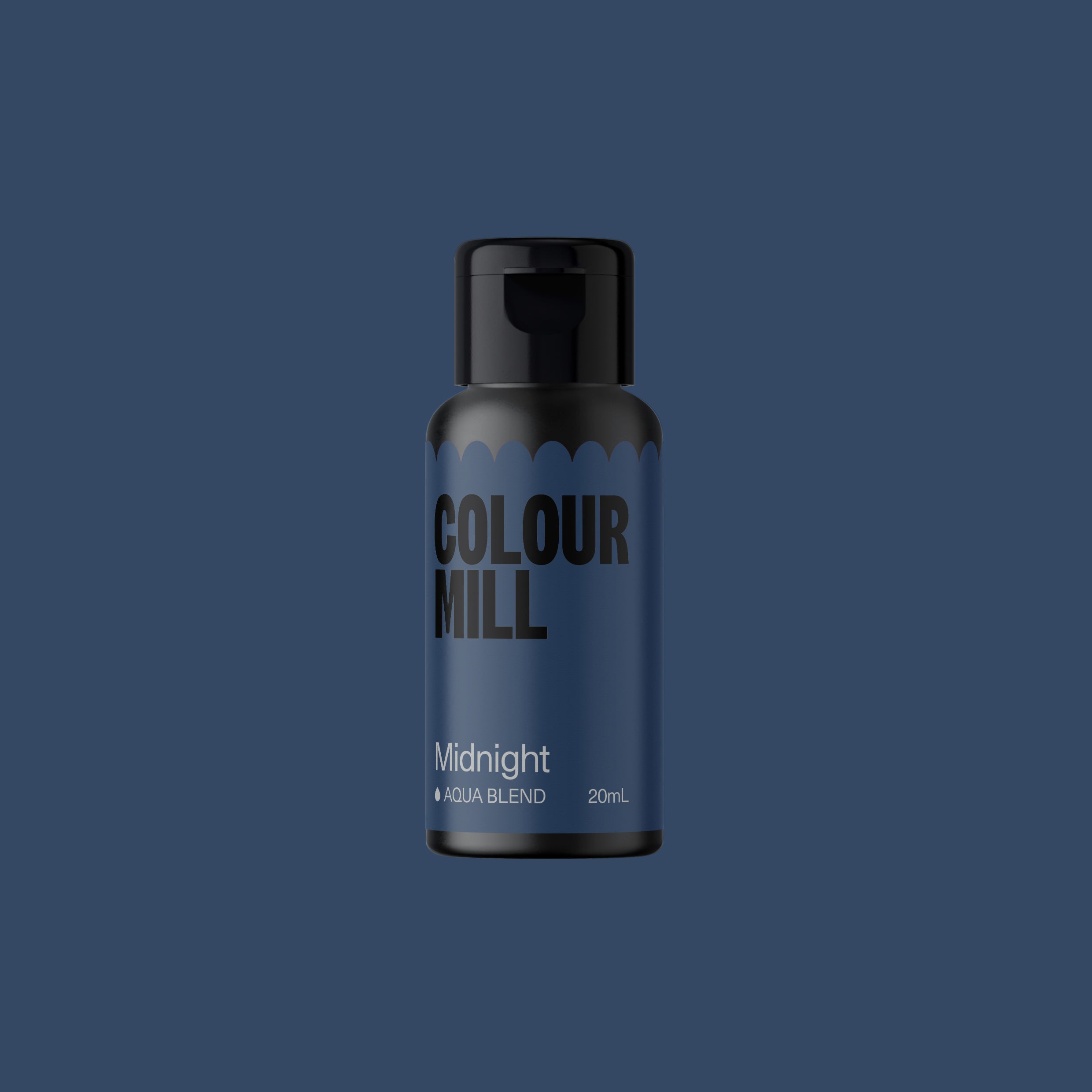 Colour Mill Aqua Blend Food Colouring - Midnight (20ml)