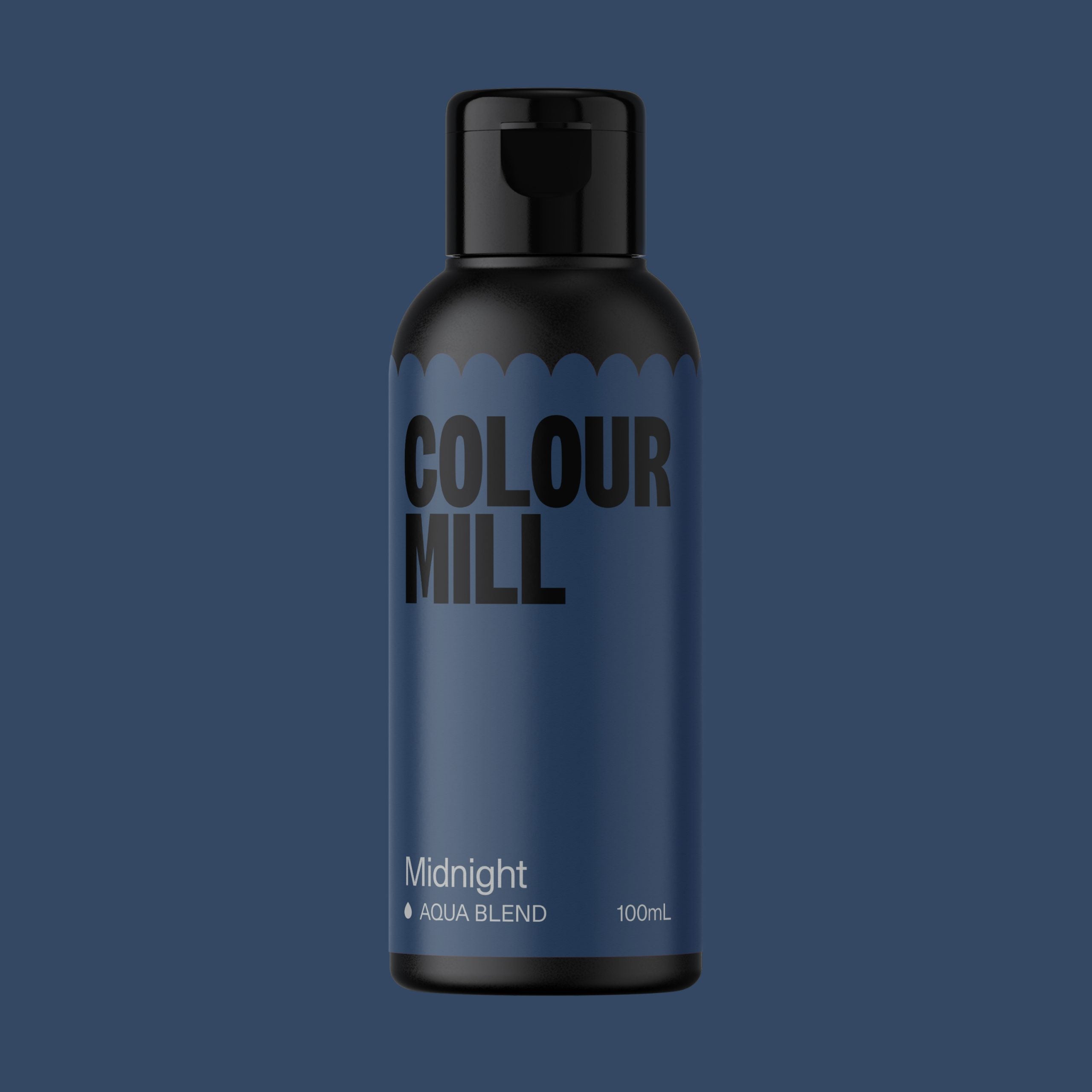 Colour Mill Aqua Blend Food Colouring - Midnight (100ml)