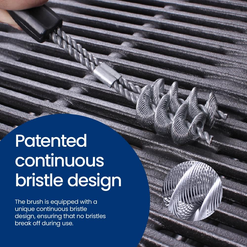 Mini Double Helix Barbecue Brush