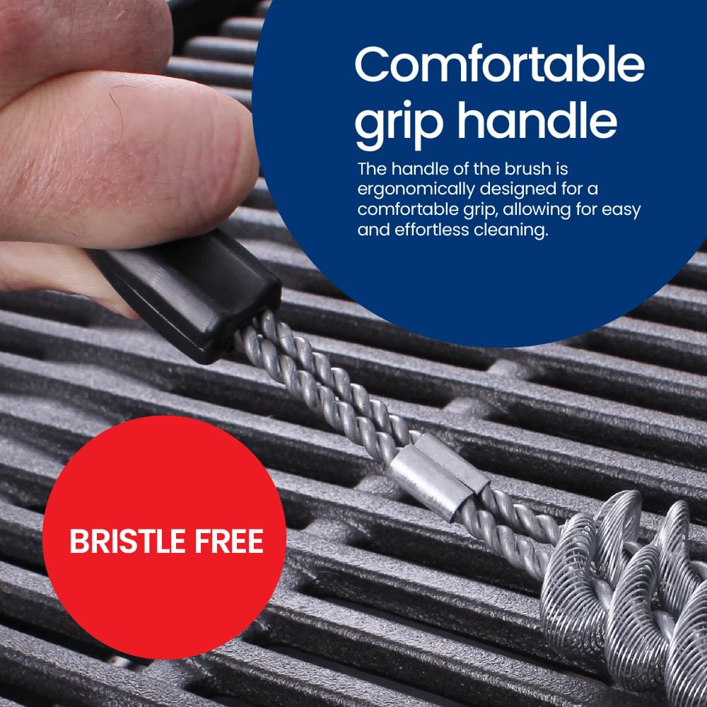 Mini Double Helix Barbecue Brush