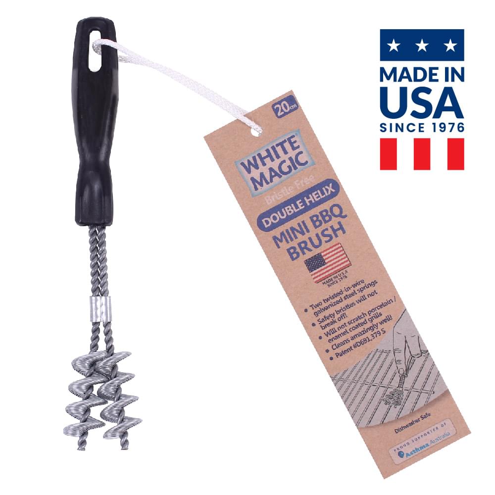 Mini Double Helix Barbecue Brush