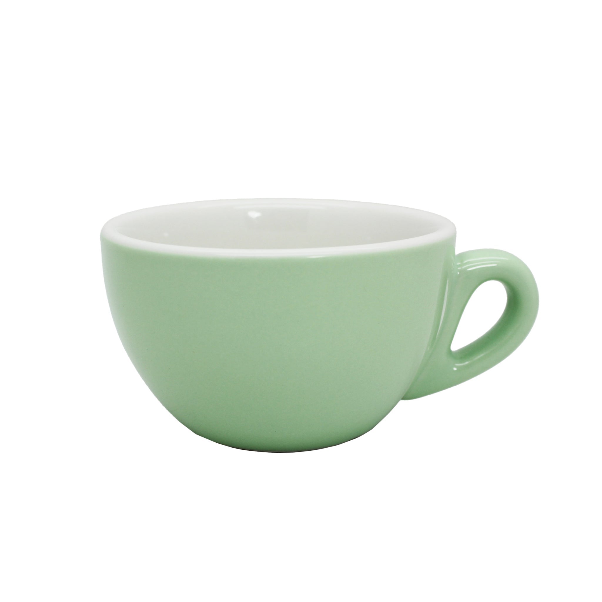 Incafe Pastel Green Bowl Cappuccino Cup 200ml 6 Piece