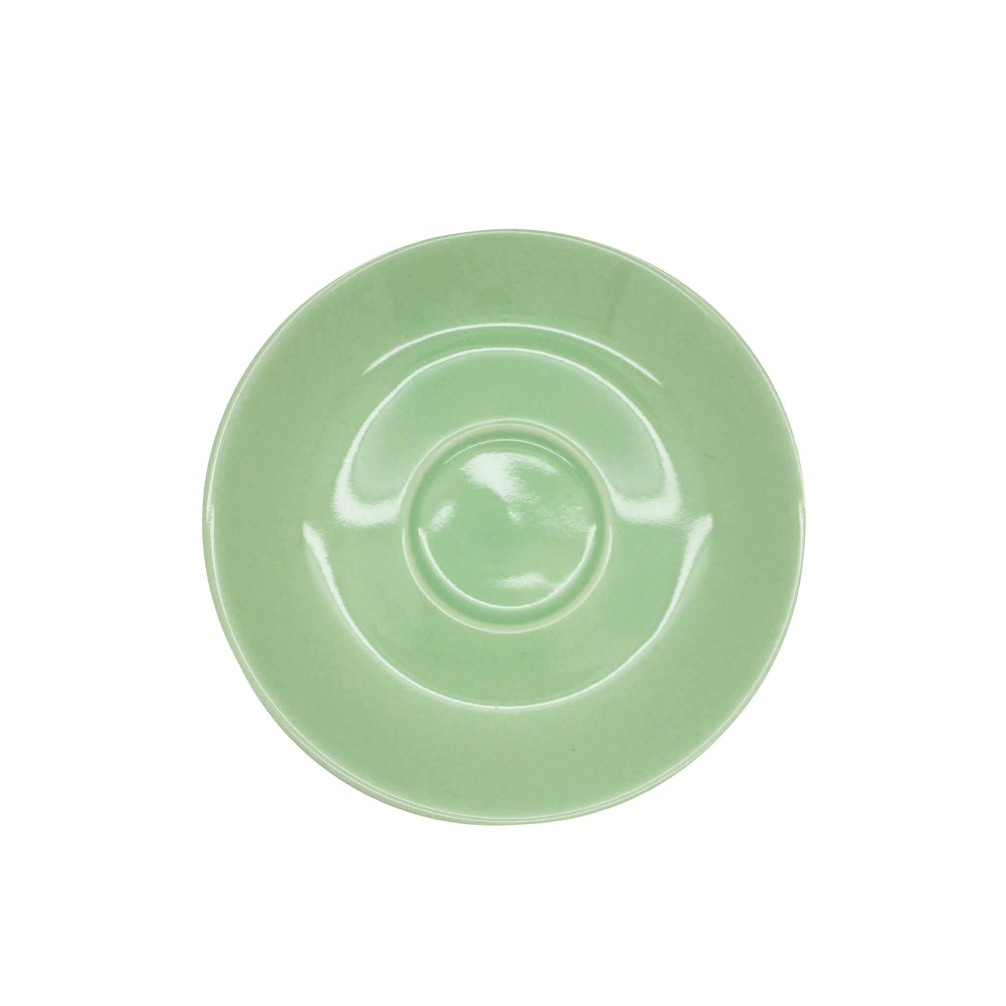 Incafe Pastel Green Espresso Saucer 6 Piece