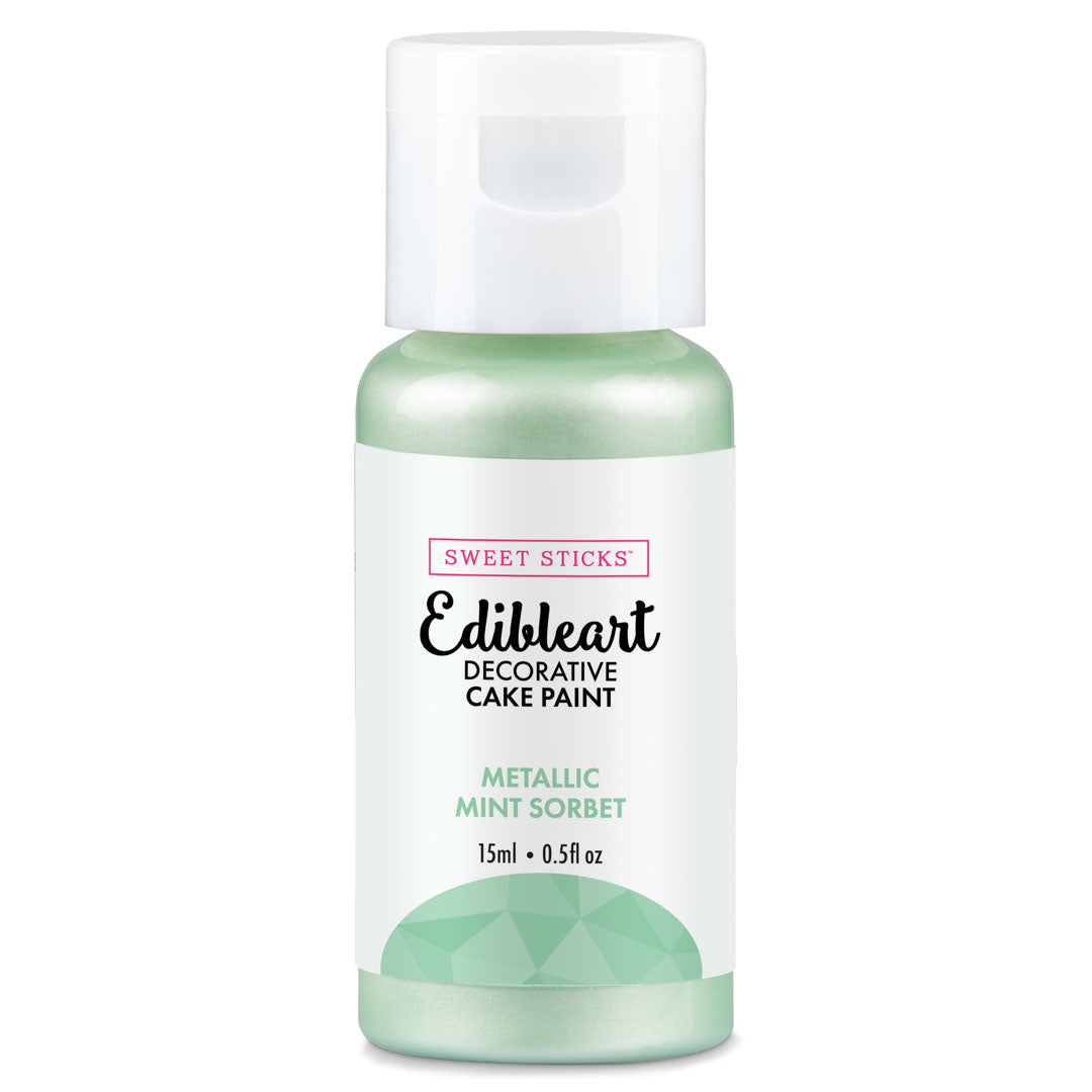 SWEET STICKS Metallic Edibleart Paint - Mint Sorbet
