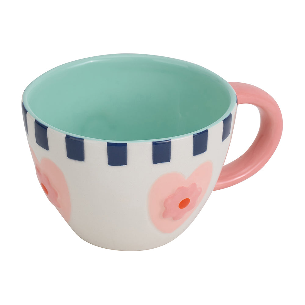 Annabel Trends Ceramic Cup of Love Mug & Spoon Set