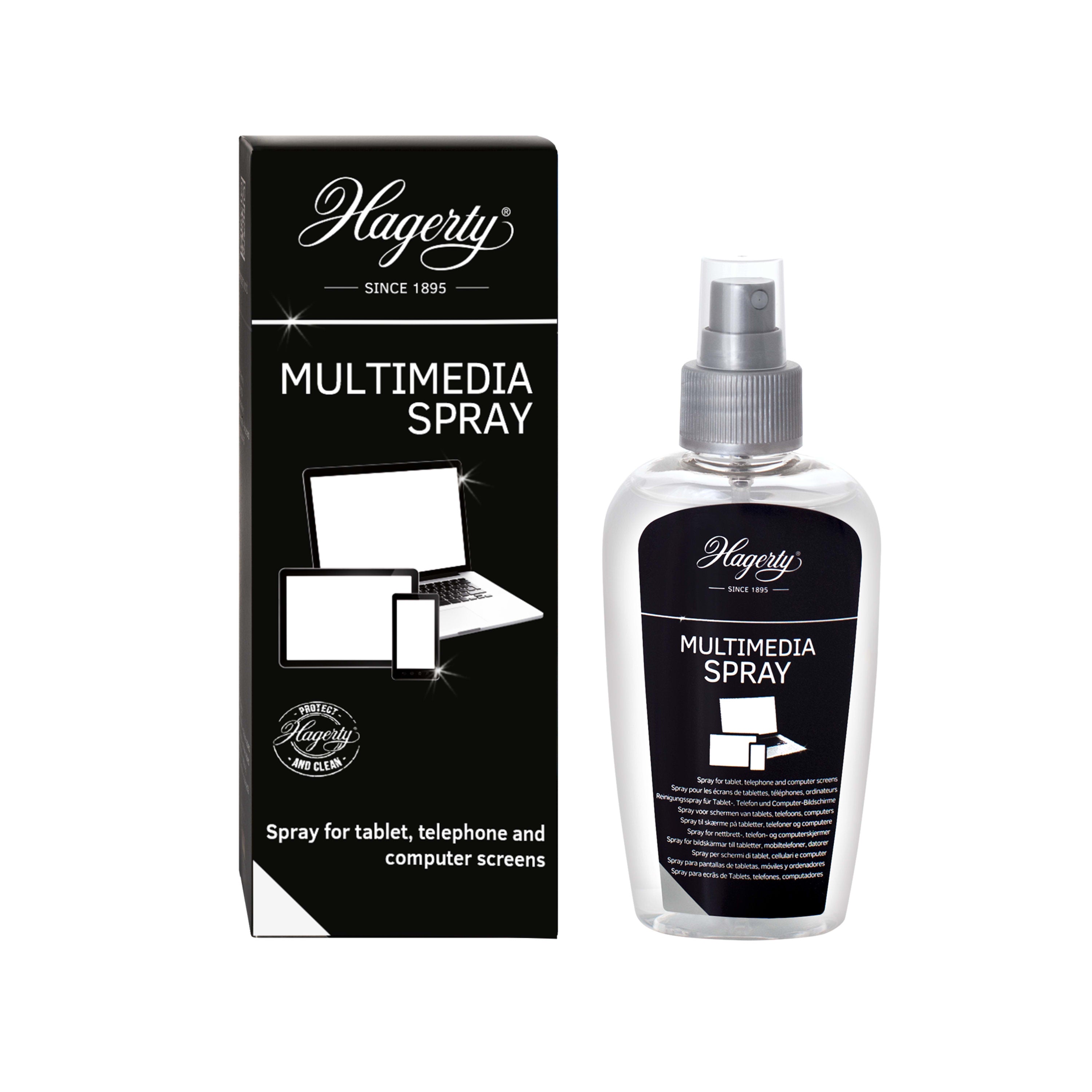 Hagerty Multimedia Spray Screen Cleaner 125ml