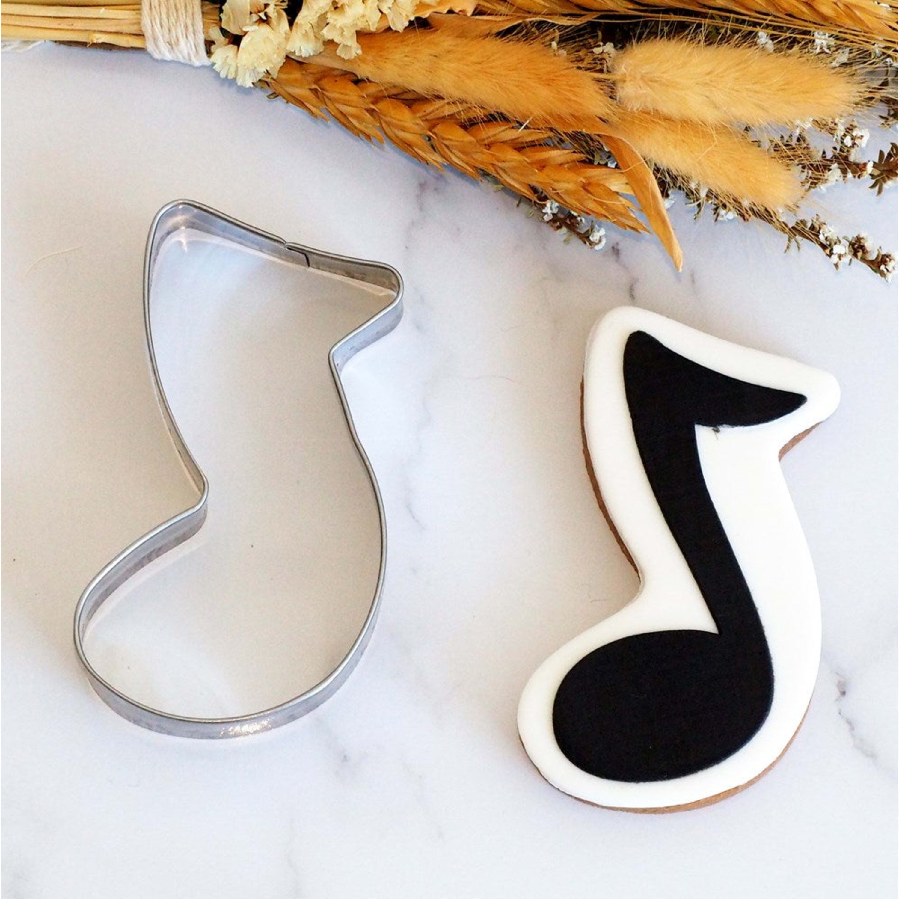 Sweet Themes Music Note Cookie Cutter