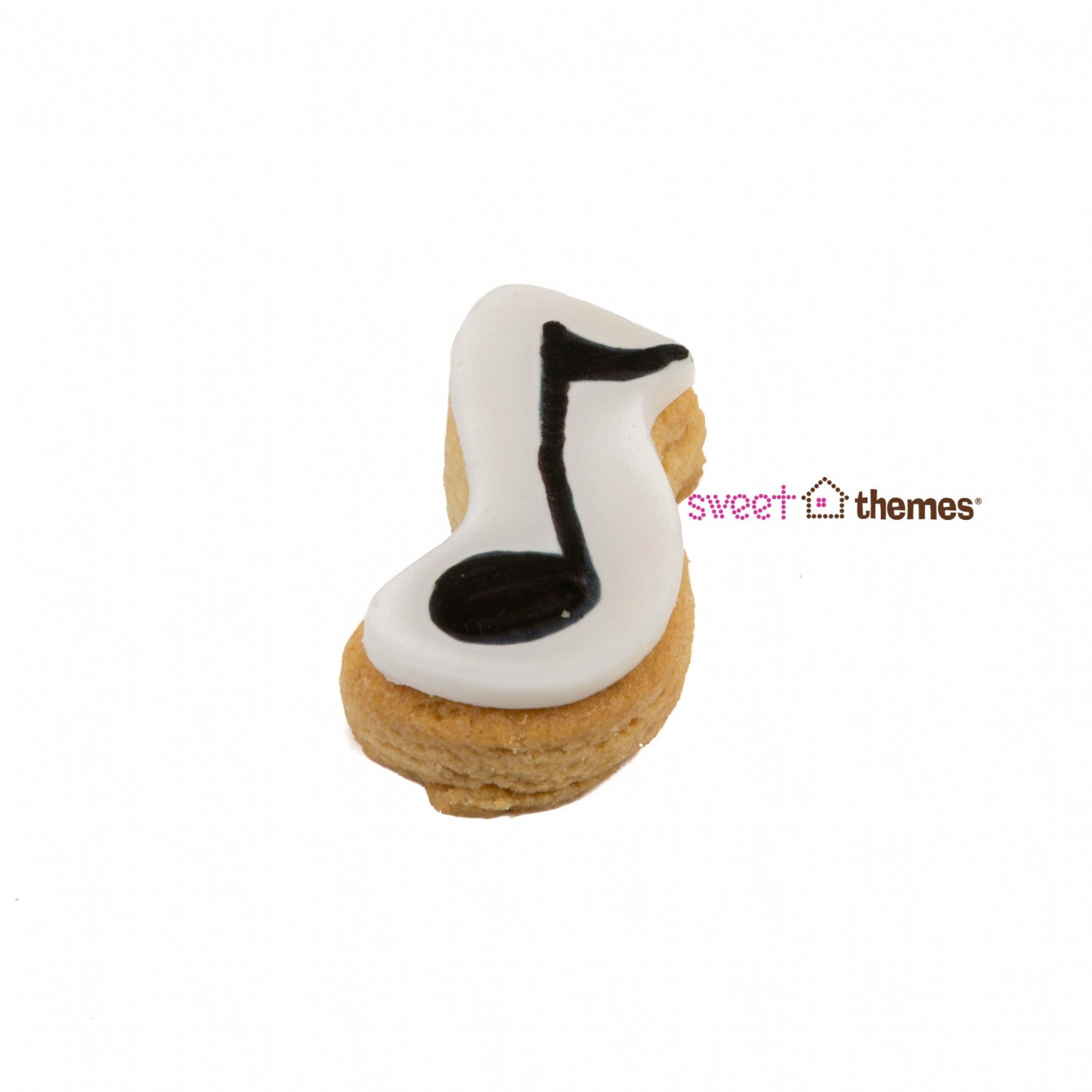 Sweet Themes Mini Music Note Cookie Cutter