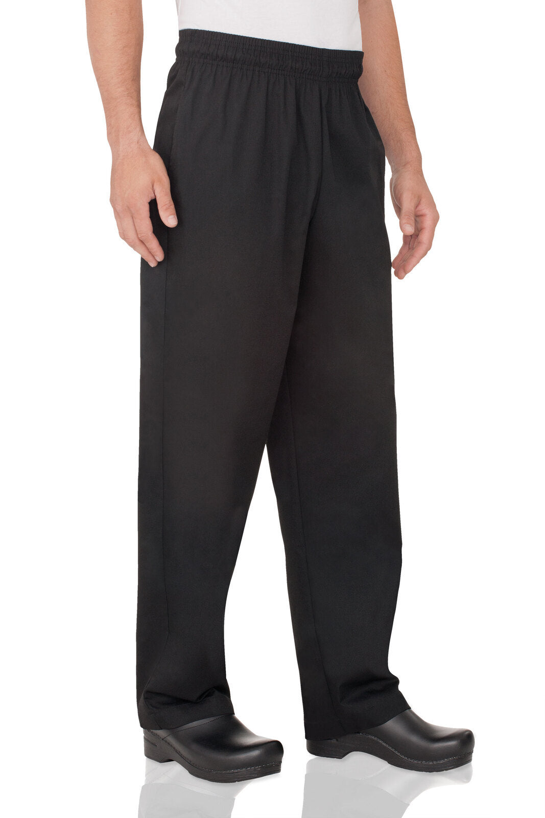 Chef Works Essential Men's Baggy Chef Pants - Black