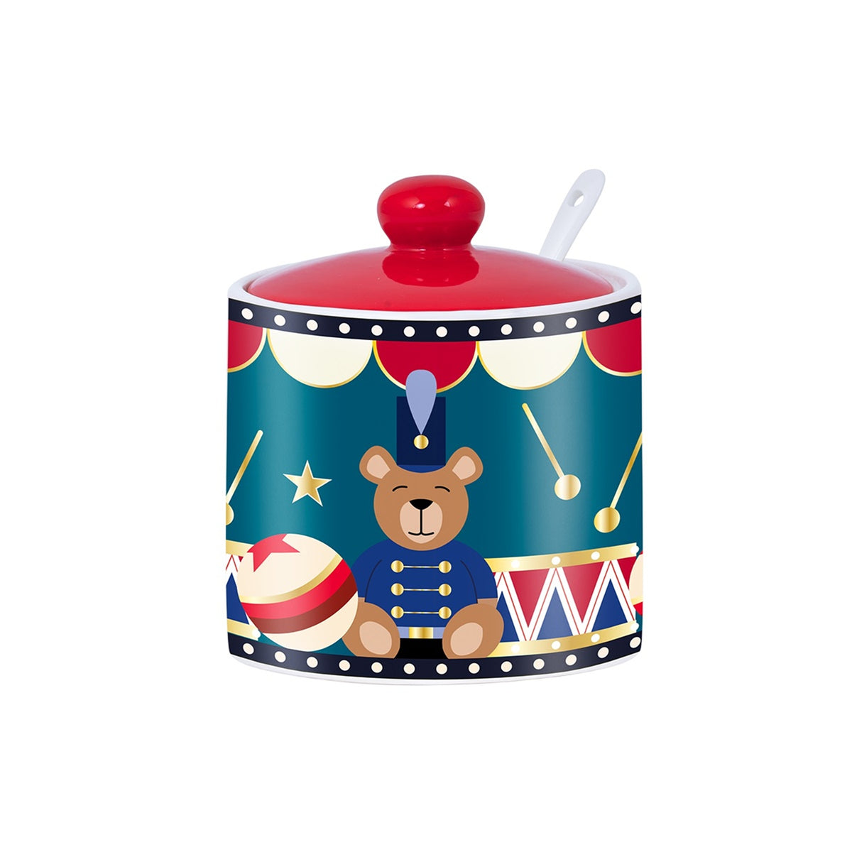 Bialetti Magico Ricordo Sugar Bowl – Porcelain
