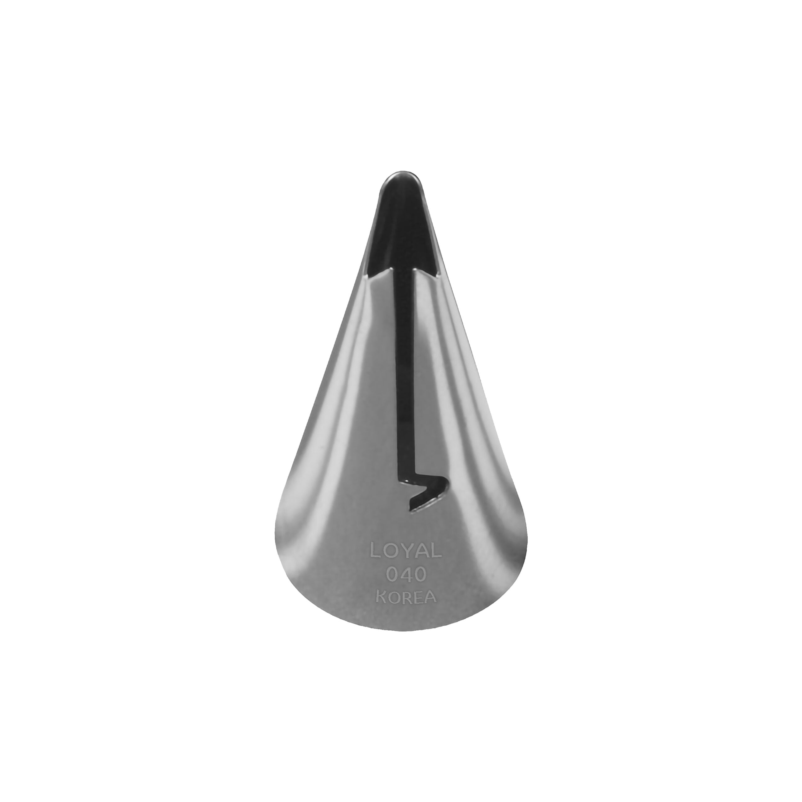 LOYAL Piping Tip No. 40 Ruffle Stainless Steel